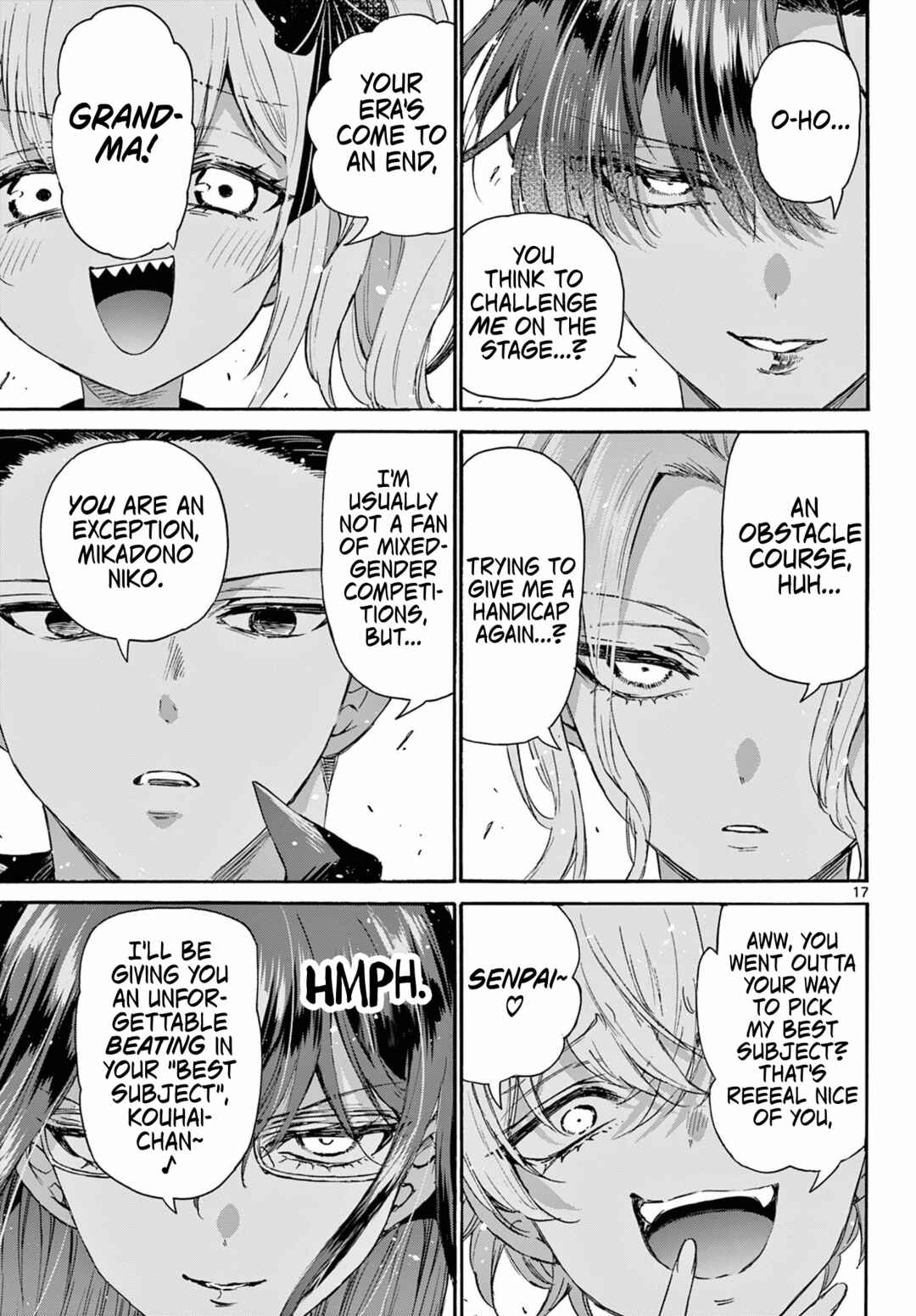 Mikadono Sanshimai wa Angai, Choroi. Chapter 124 page 16