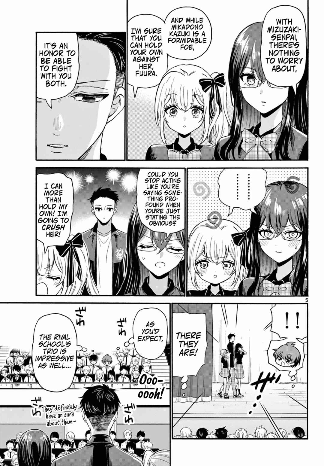 Mikadono Sanshimai wa Angai, Choroi. Chapter 124 page 4