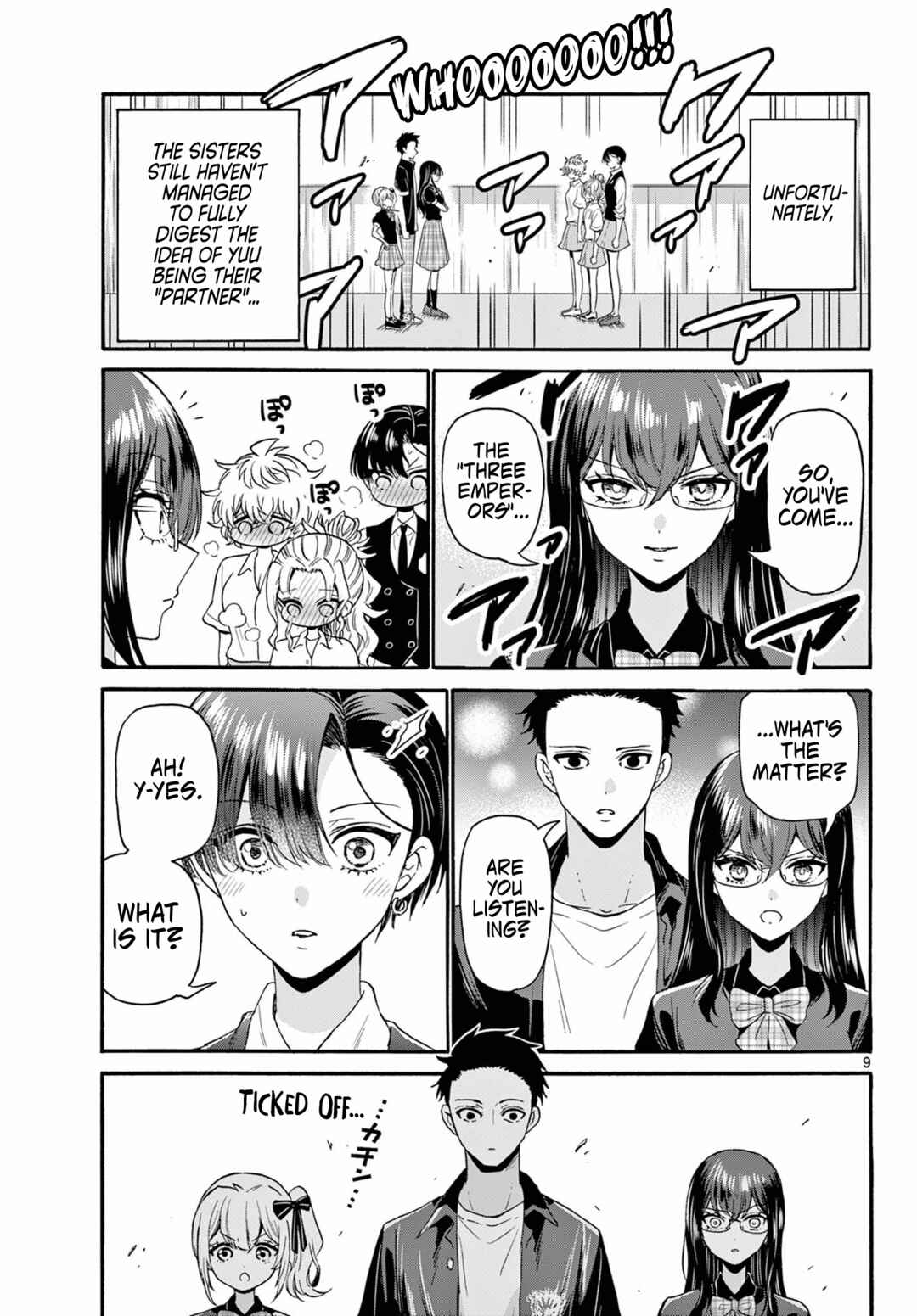 Mikadono Sanshimai wa Angai, Choroi. Chapter 124 page 8