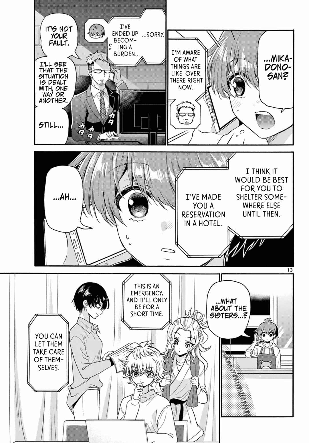 Mikadono Sanshimai wa Angai, Choroi. Chapter 141 page 11