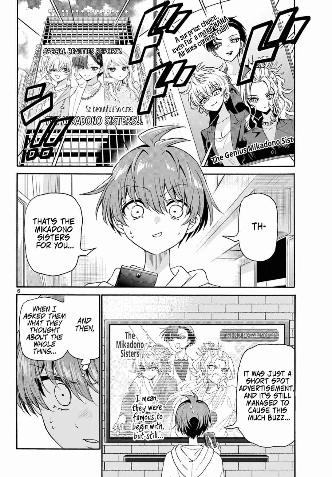 Mikadono Sanshimai wa Angai, Choroi. Chapter 141 page 4
