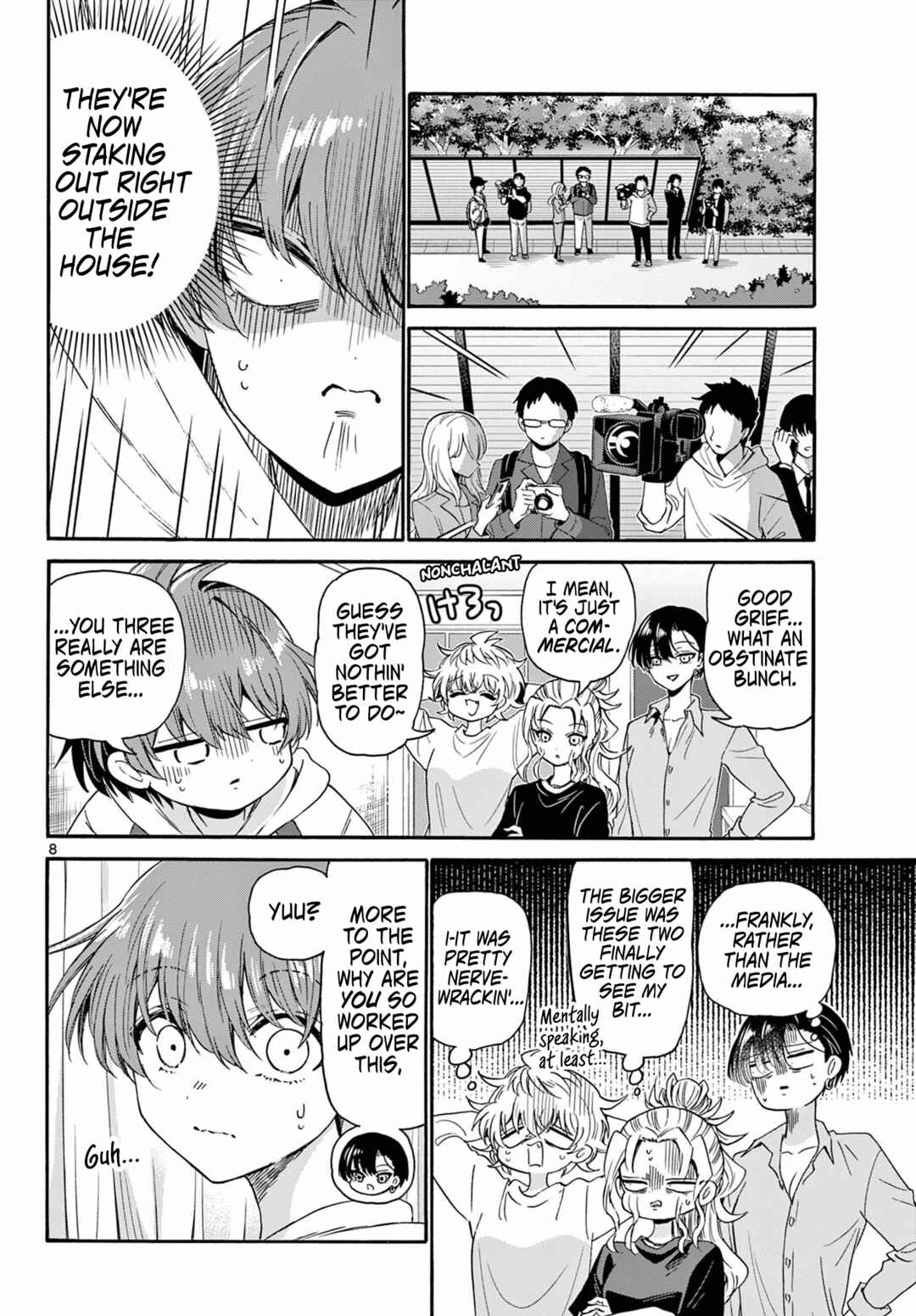 Mikadono Sanshimai wa Angai, Choroi. Chapter 141 page 6
