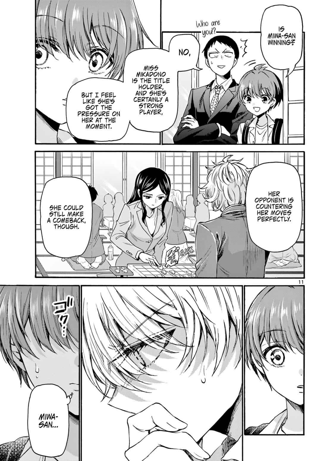 Mikadono Sanshimai wa Angai, Choroi. Chapter 36 page 10