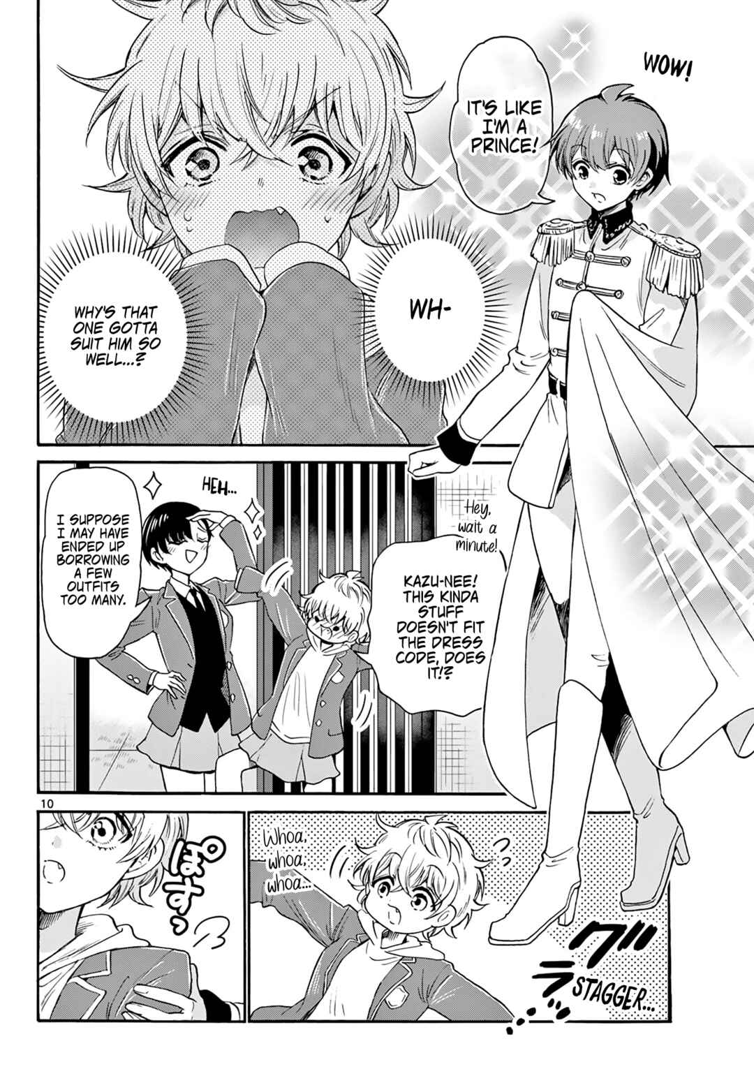 Mikadono Sanshimai wa Angai, Choroi. Chapter 54 page 9