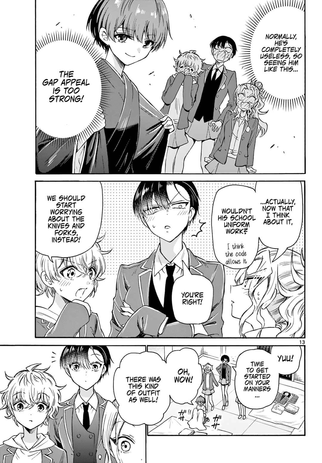 Mikadono Sanshimai wa Angai, Choroi. Chapter 54 page 12