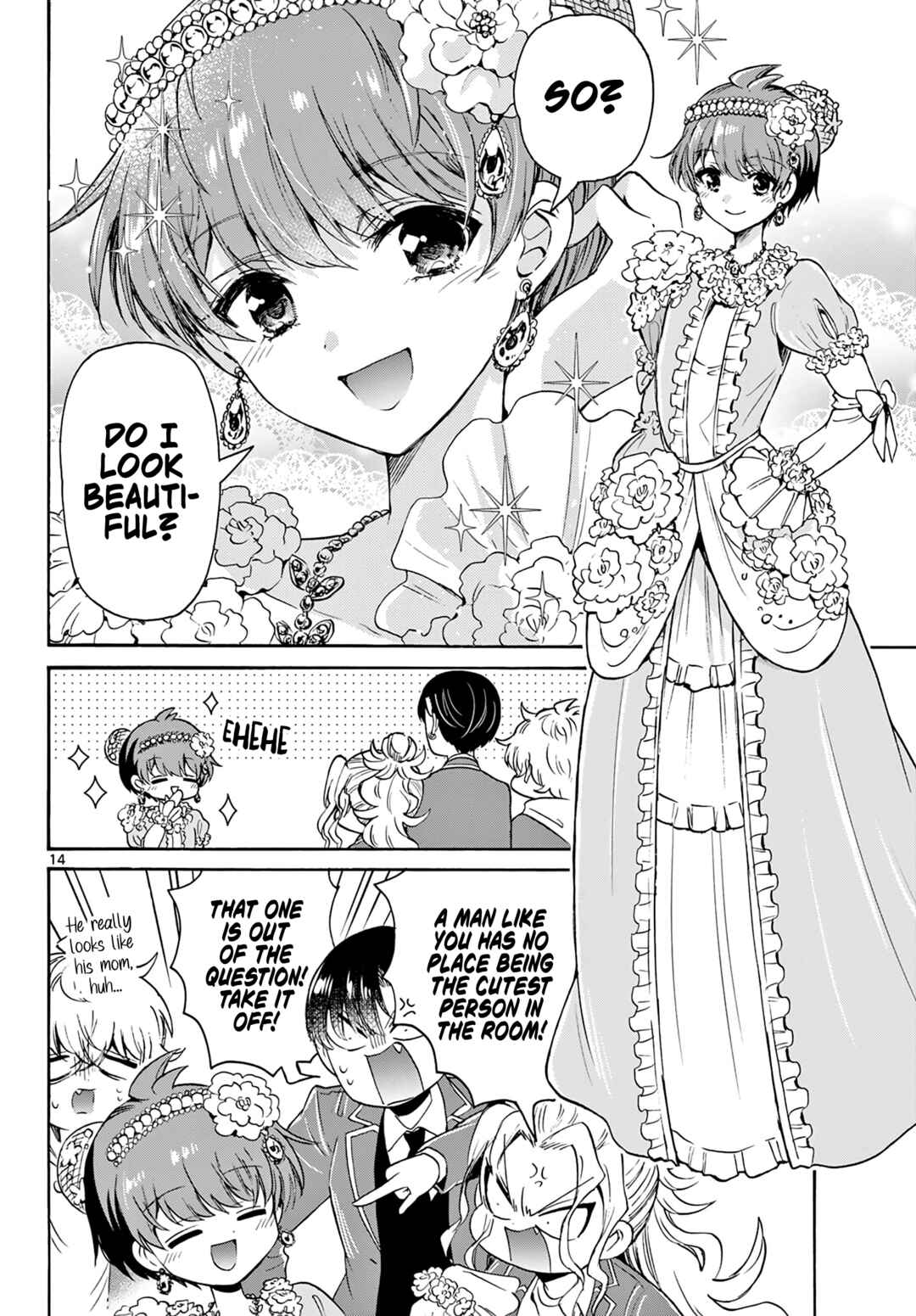 Mikadono Sanshimai wa Angai, Choroi. Chapter 54 page 13