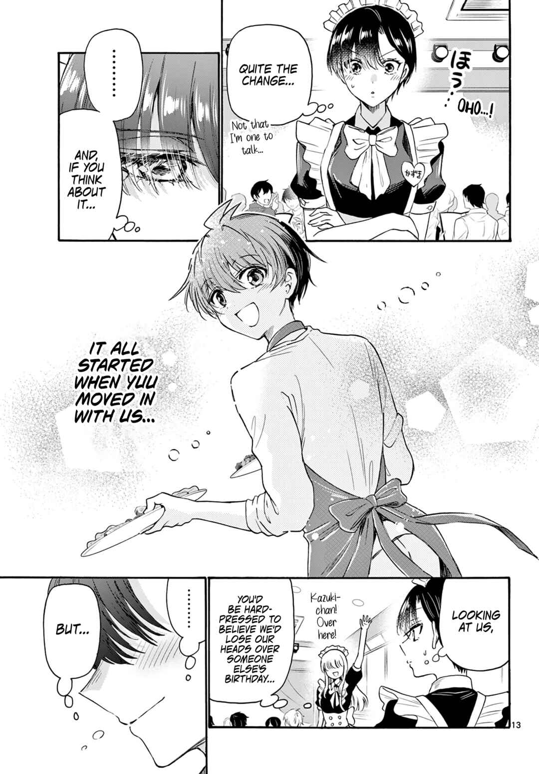 Mikadono Sanshimai wa Angai, Choroi. Chapter 64 page 12