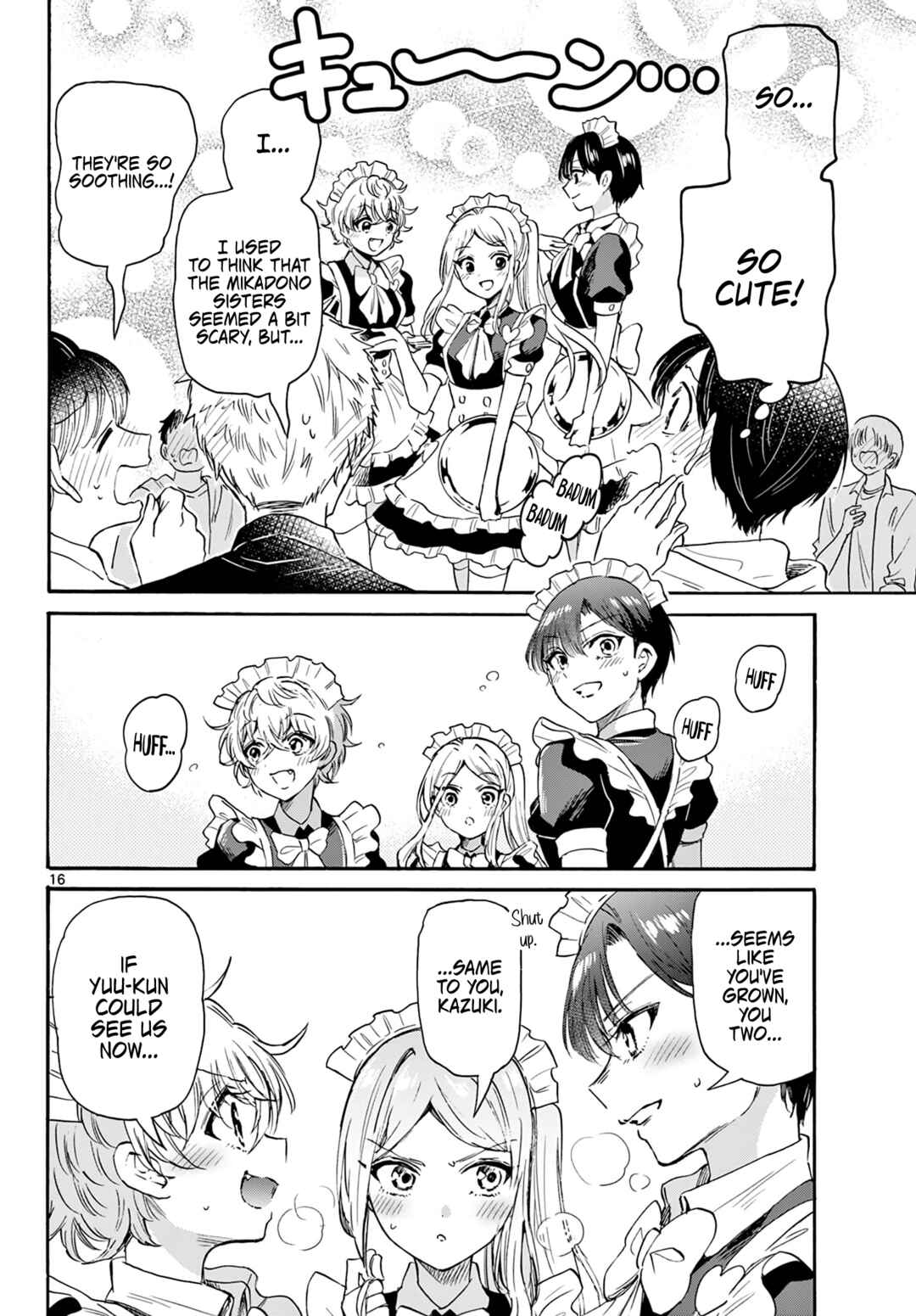 Mikadono Sanshimai wa Angai, Choroi. Chapter 64 page 14