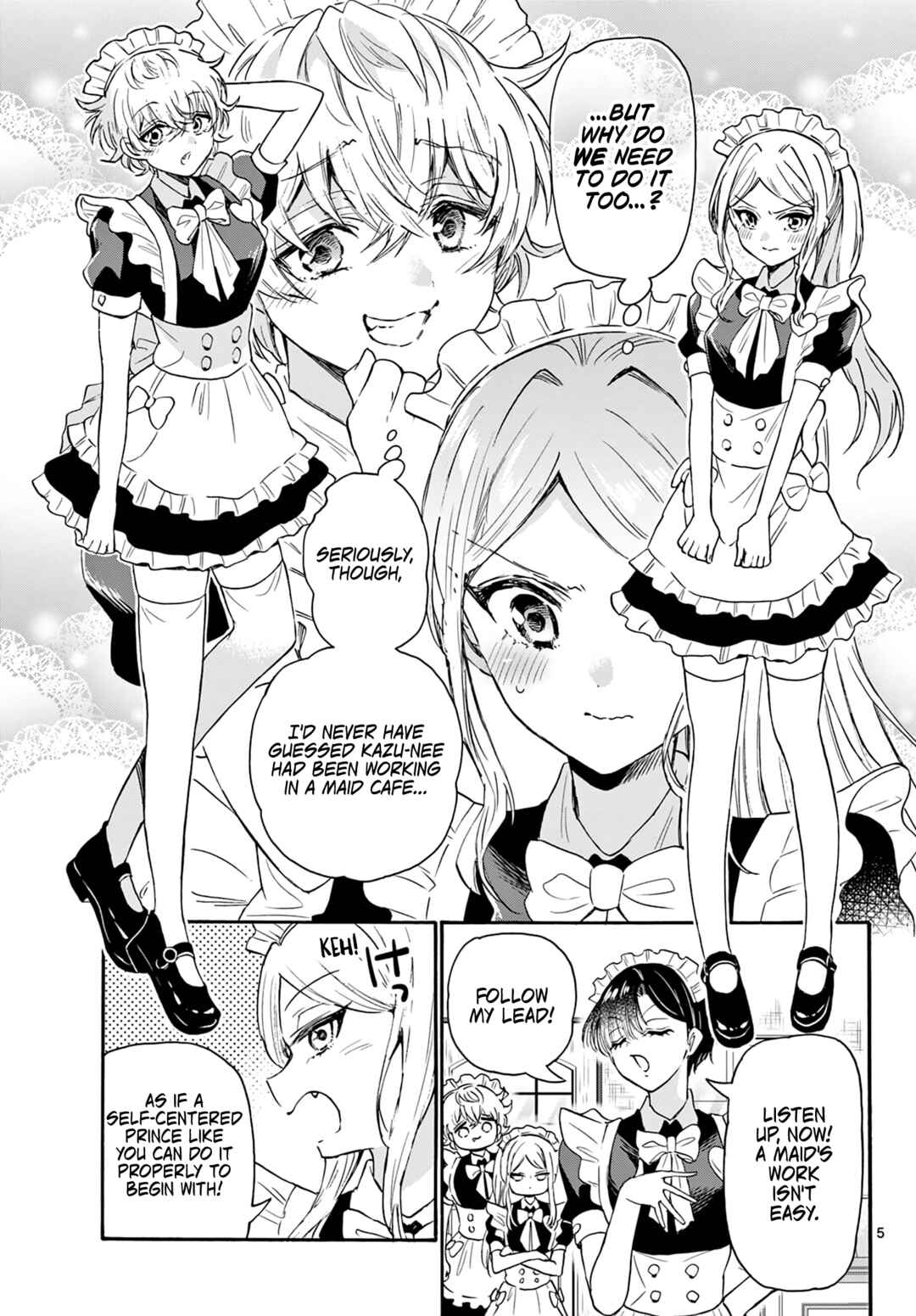 Mikadono Sanshimai wa Angai, Choroi. Chapter 64 page 4