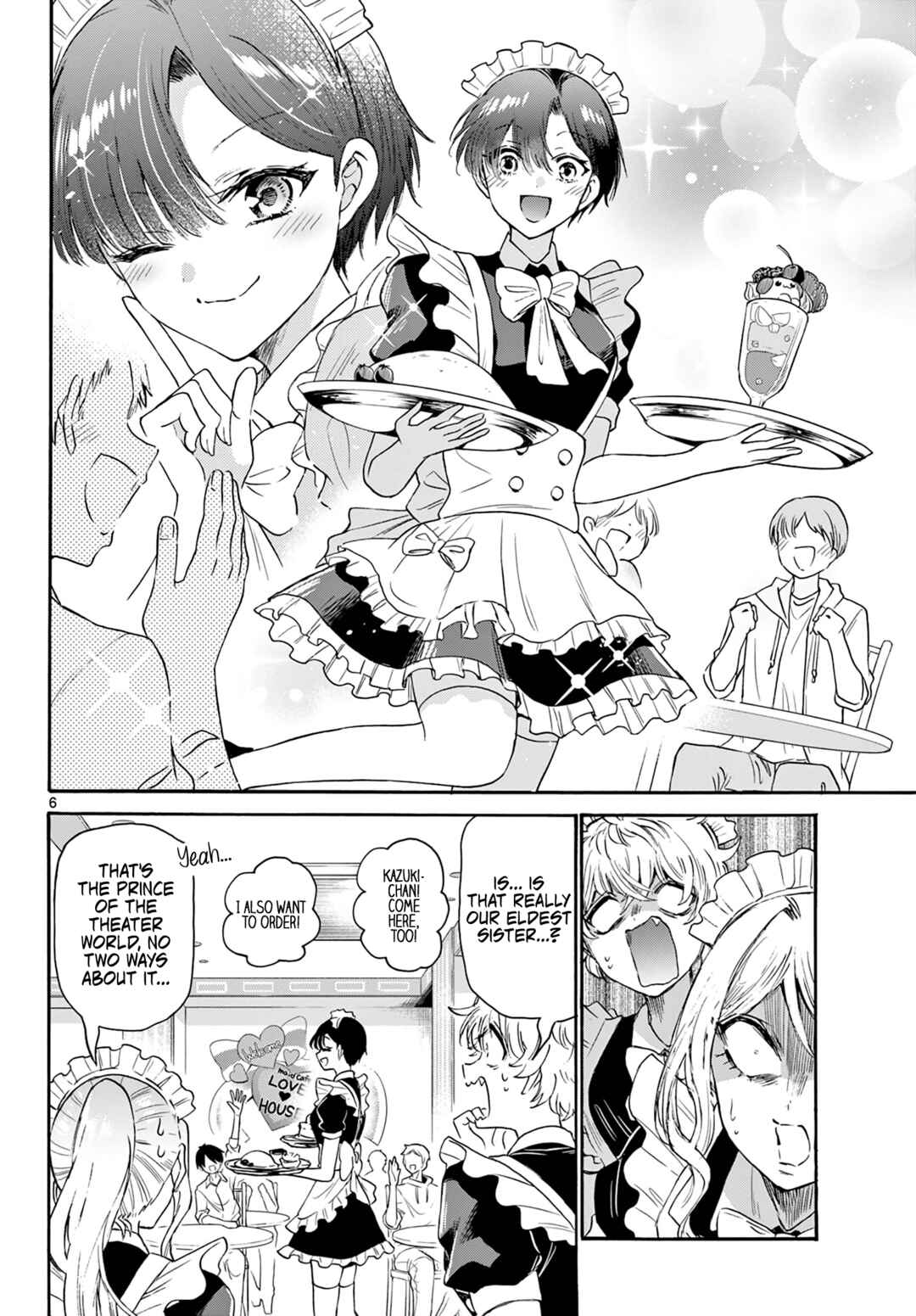Mikadono Sanshimai wa Angai, Choroi. Chapter 64 page 5