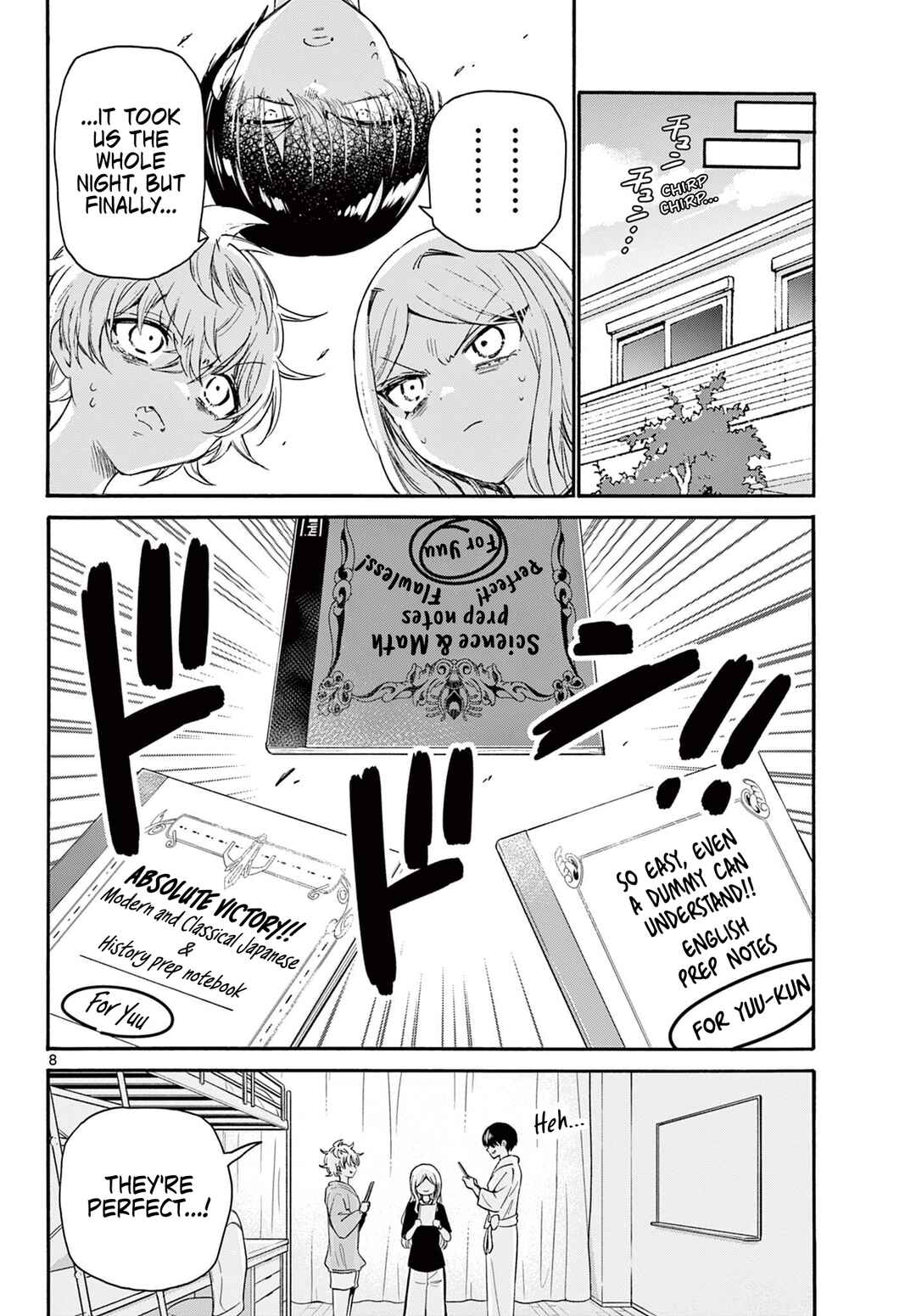Mikadono Sanshimai wa Angai, Choroi. Chapter 79 page 7