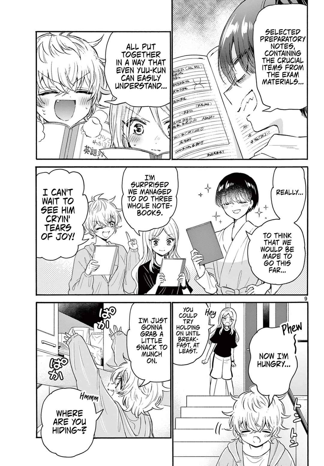 Mikadono Sanshimai wa Angai, Choroi. Chapter 79 page 8