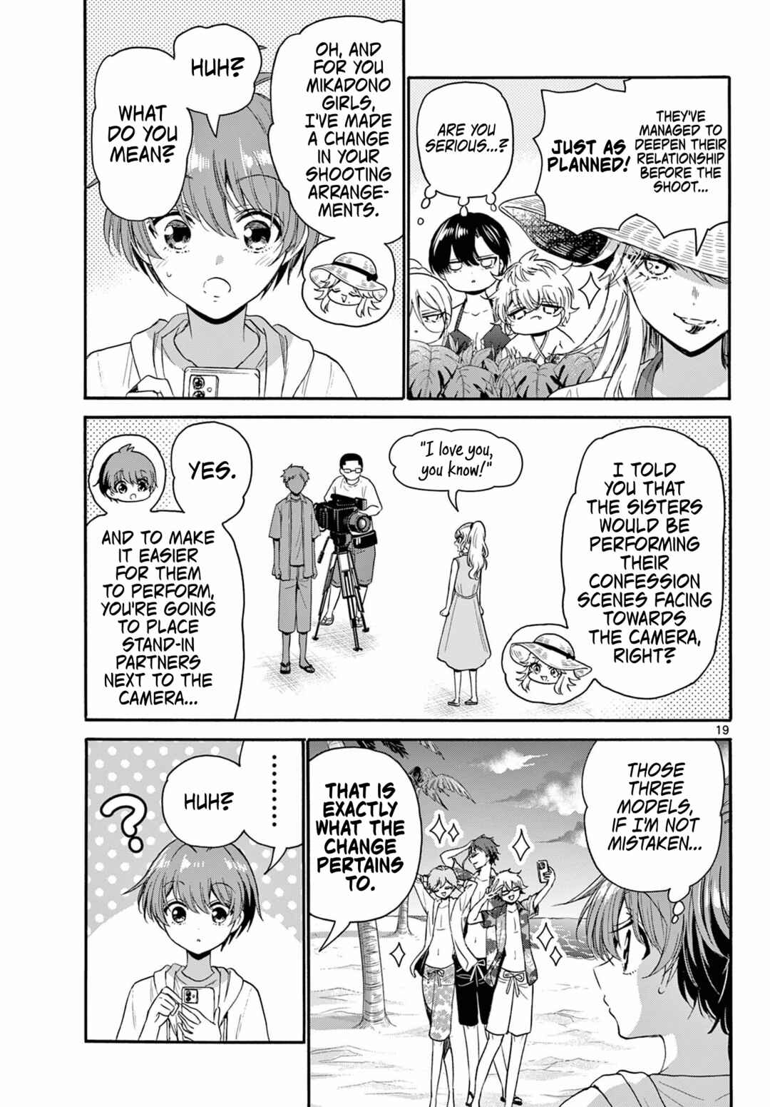 Mikadono Sanshimai wa Angai, Choroi. Chapter 95 page 17
