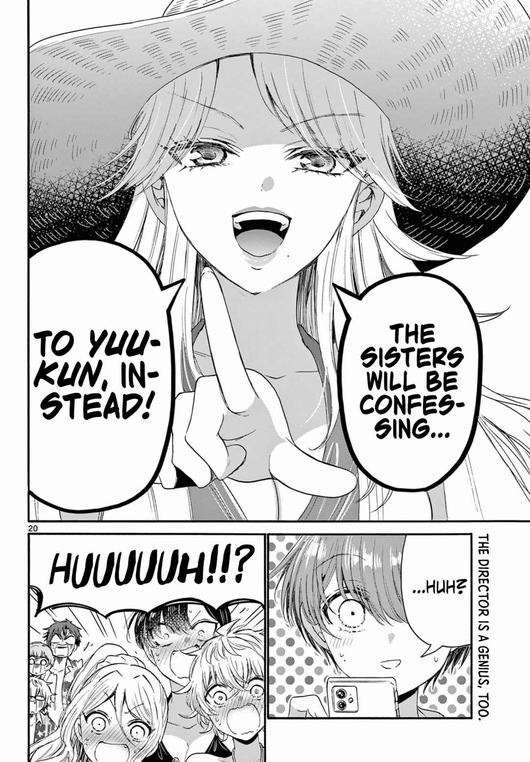 Mikadono Sanshimai wa Angai, Choroi. Chapter 95 page 18