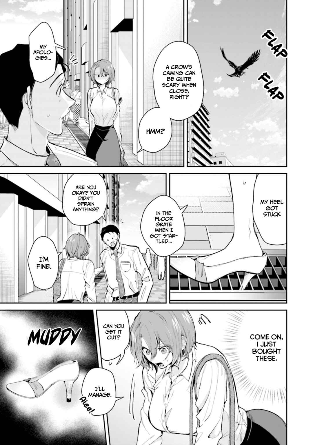 Misato-san wa Amasugi Joushi ni Chotto Kibishii Chapter 13 page 14