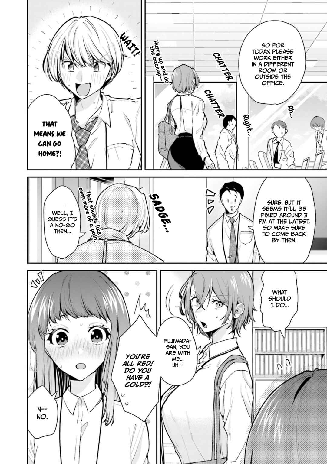 Misato-san wa Amasugi Joushi ni Chotto Kibishii Chapter 13 page 3