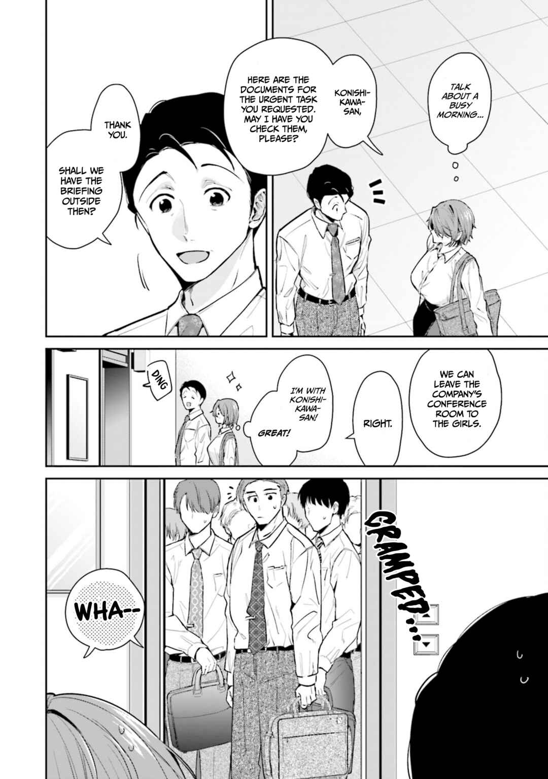 Misato-san wa Amasugi Joushi ni Chotto Kibishii Chapter 13 page 5