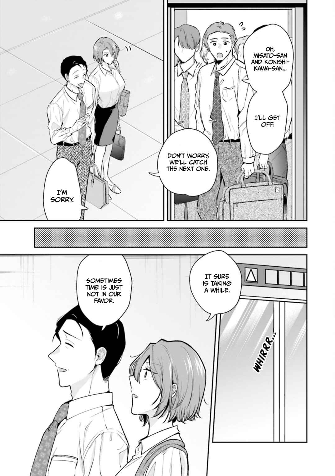Misato-san wa Amasugi Joushi ni Chotto Kibishii Chapter 13 page 6