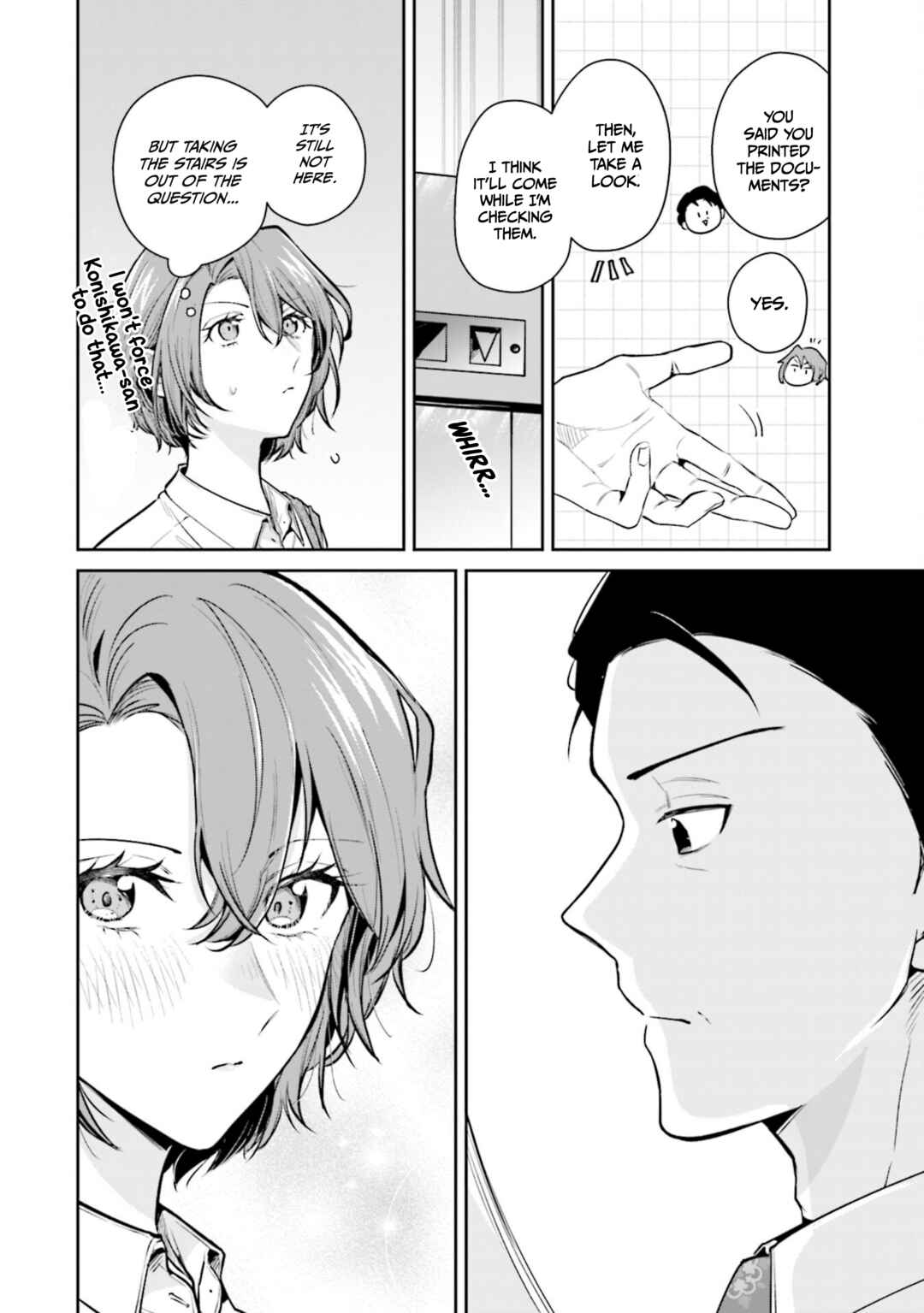 Misato-san wa Amasugi Joushi ni Chotto Kibishii Chapter 13 page 7