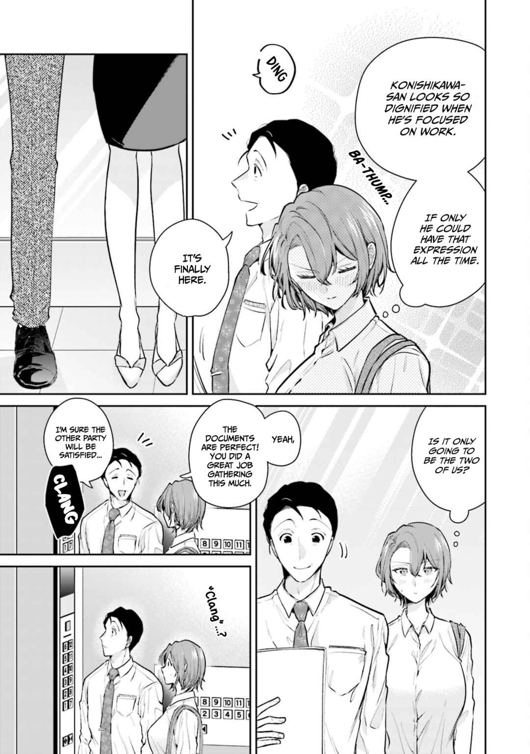 Misato-san wa Amasugi Joushi ni Chotto Kibishii Chapter 13 page 8