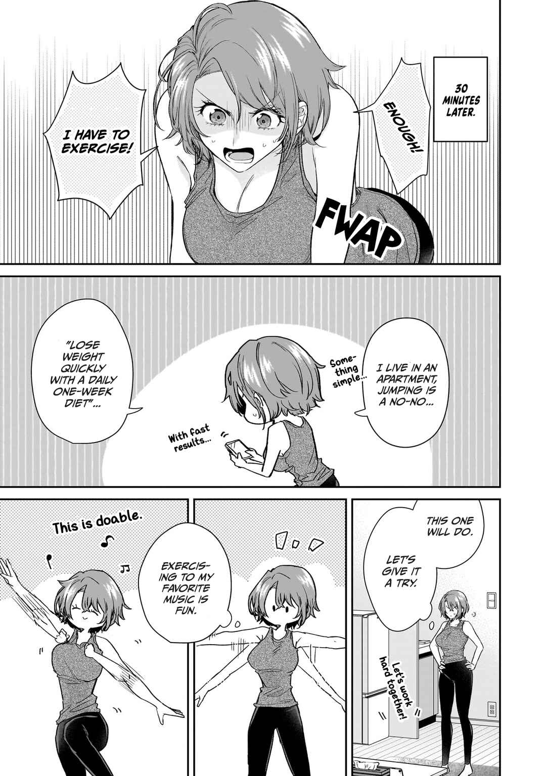 Misato-san wa Amasugi Joushi ni Chotto Kibishii Chapter 20 page 10