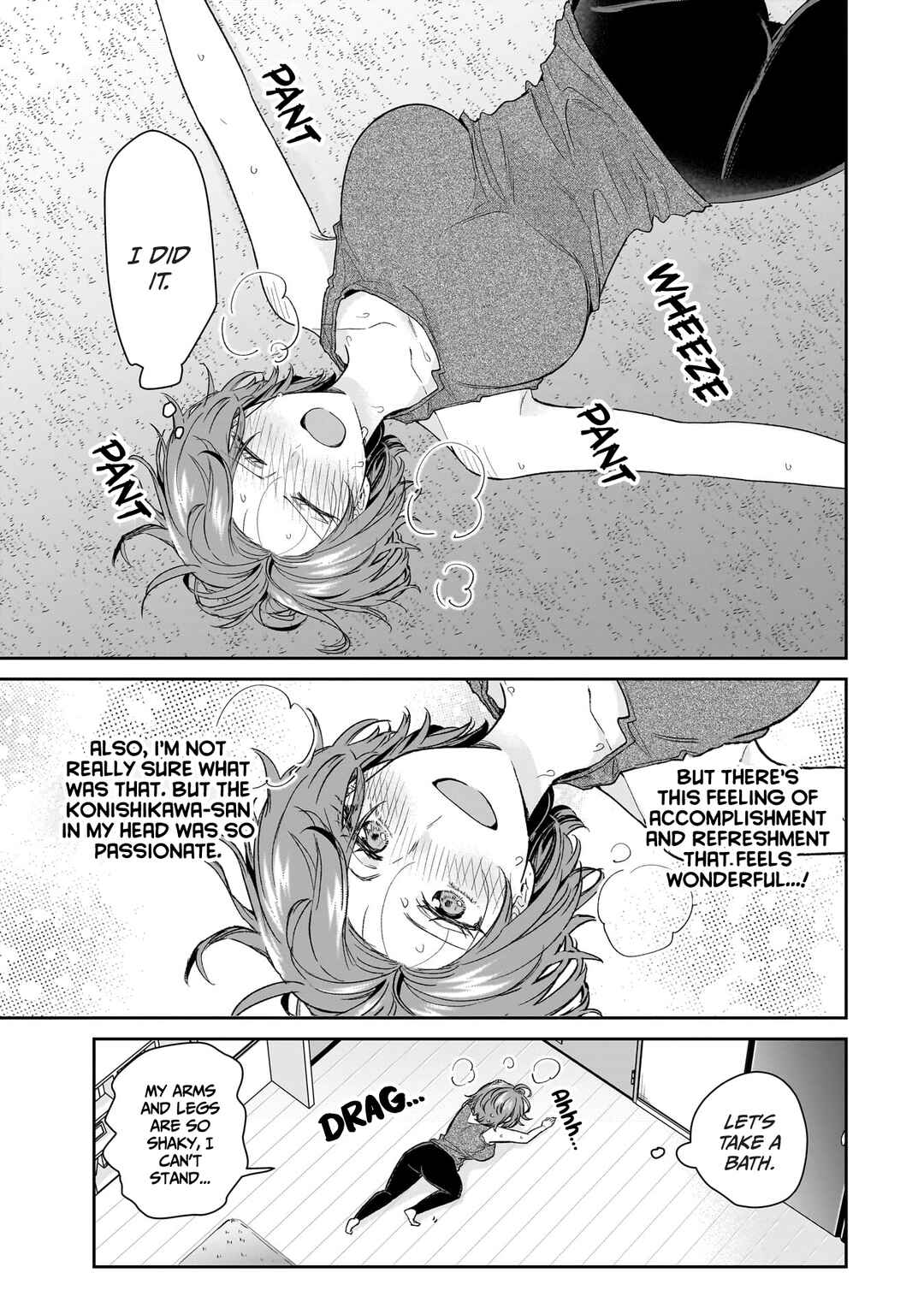 Misato-san wa Amasugi Joushi ni Chotto Kibishii Chapter 20 page 14