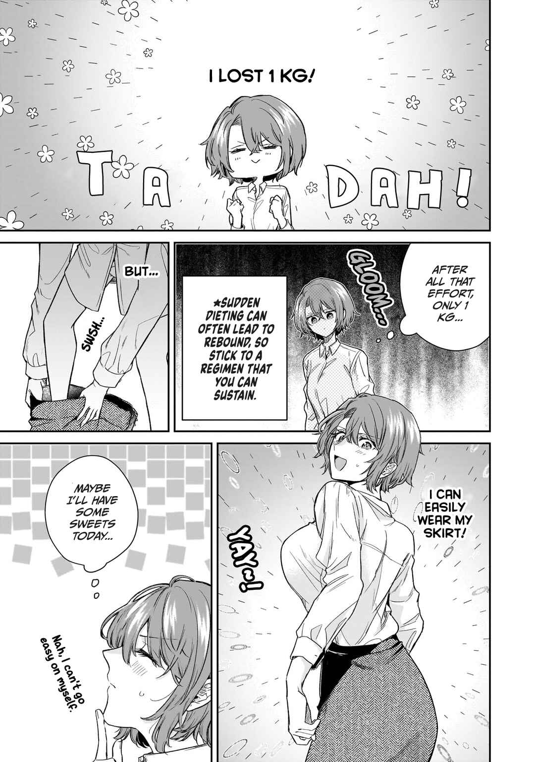 Misato-san wa Amasugi Joushi ni Chotto Kibishii Chapter 20 page 16