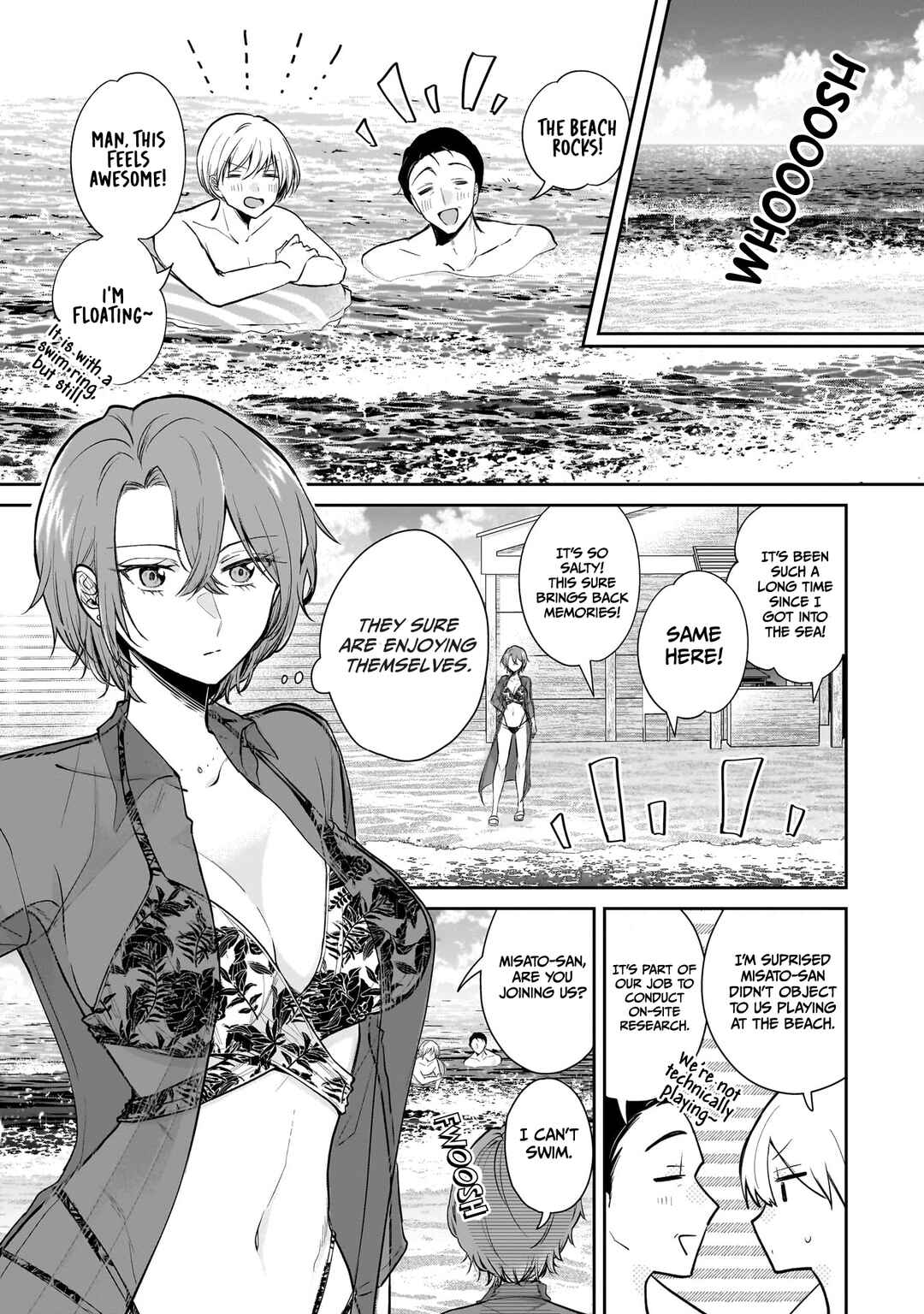 Misato-san wa Amasugi Joushi ni Chotto Kibishii Chapter 5 page 13