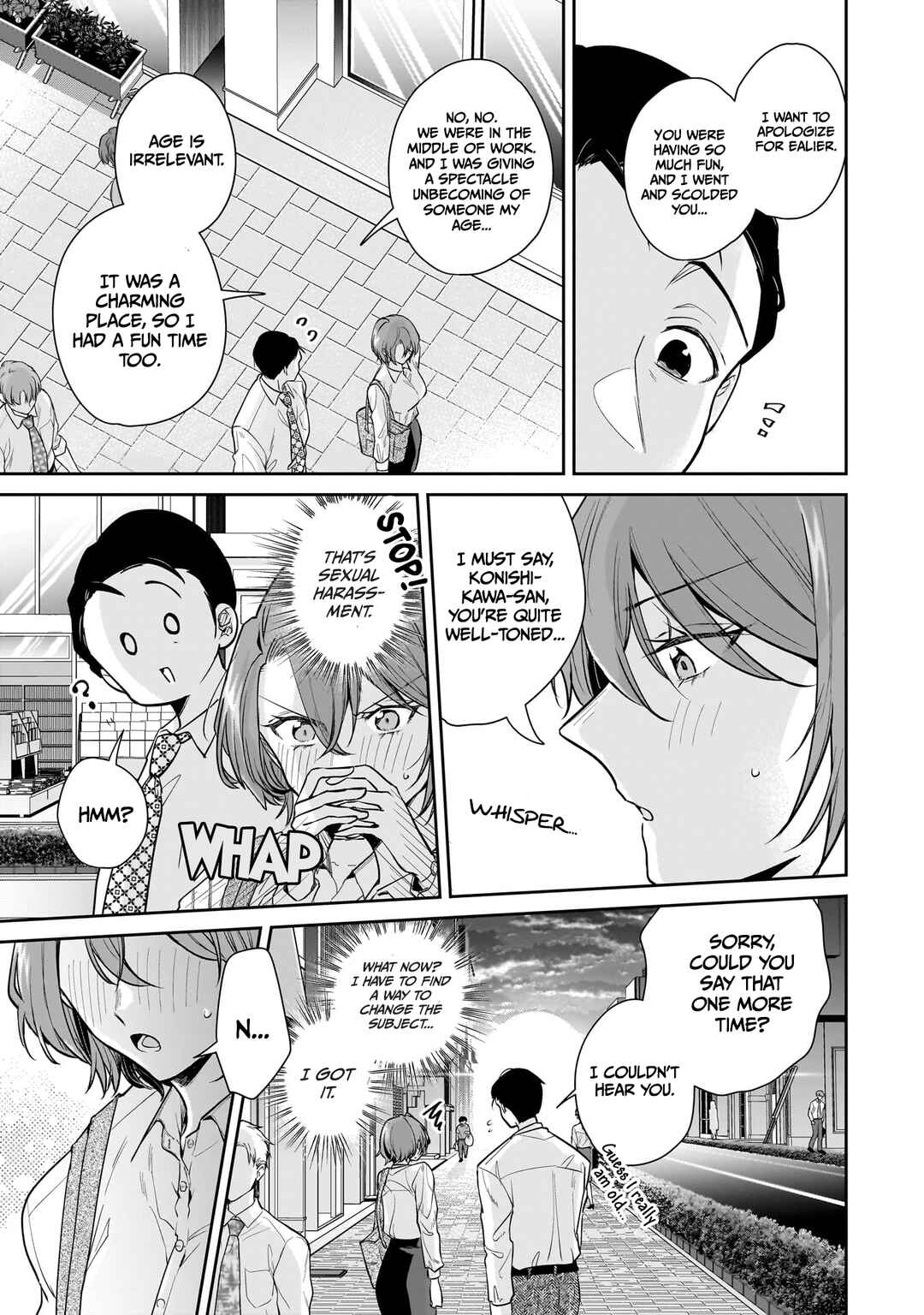 Misato-san wa Amasugi Joushi ni Chotto Kibishii Chapter 5 page 17
