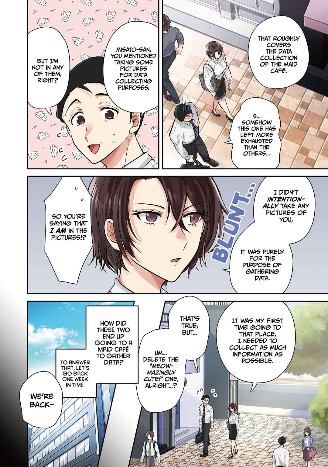 Misato-san wa Amasugi Joushi ni Chotto Kibishii Chapter 5 page 2