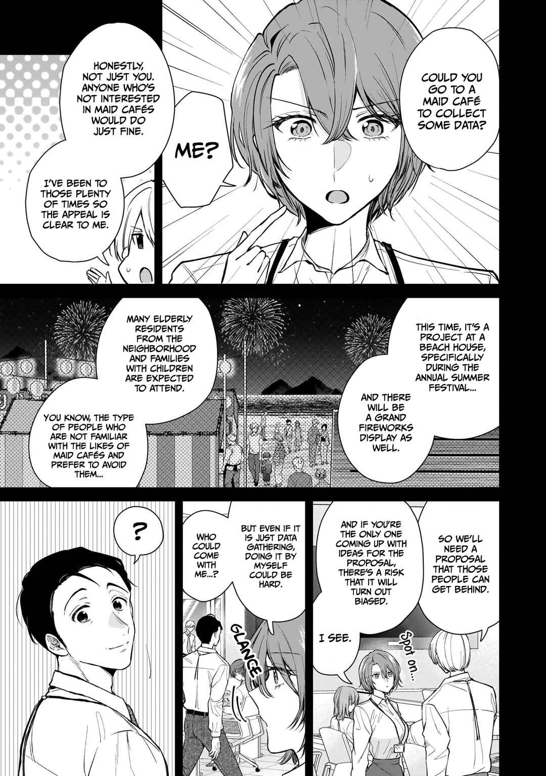 Misato-san wa Amasugi Joushi ni Chotto Kibishii Chapter 5 page 5