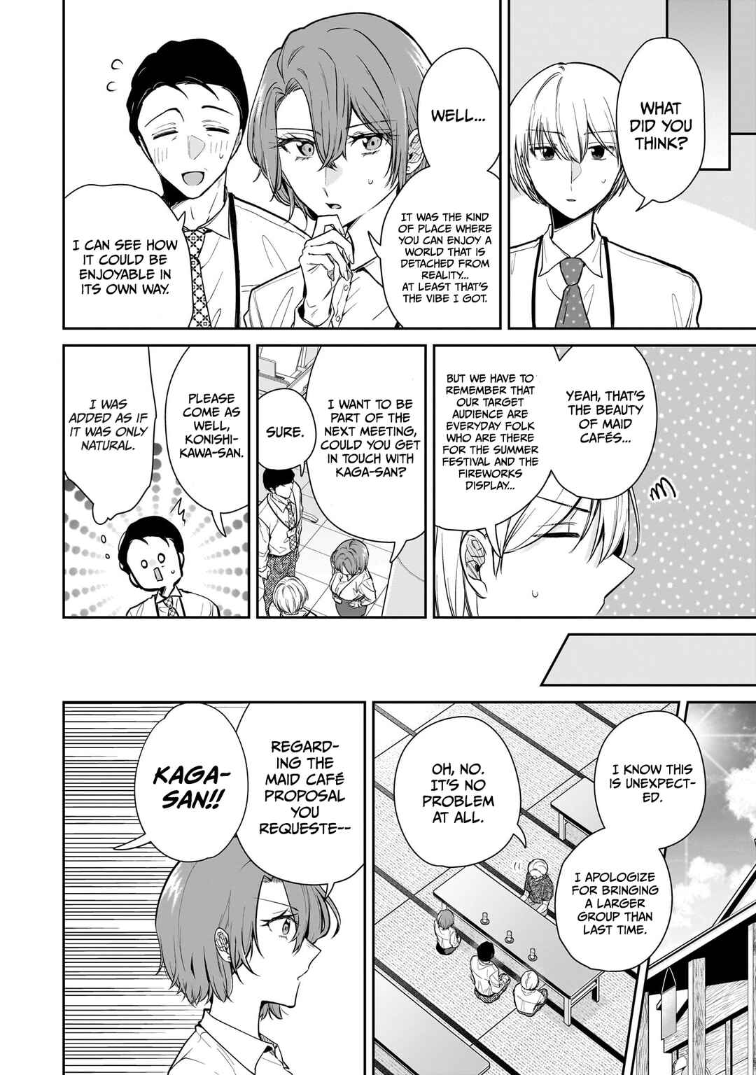 Misato-san wa Amasugi Joushi ni Chotto Kibishii Chapter 5 page 6