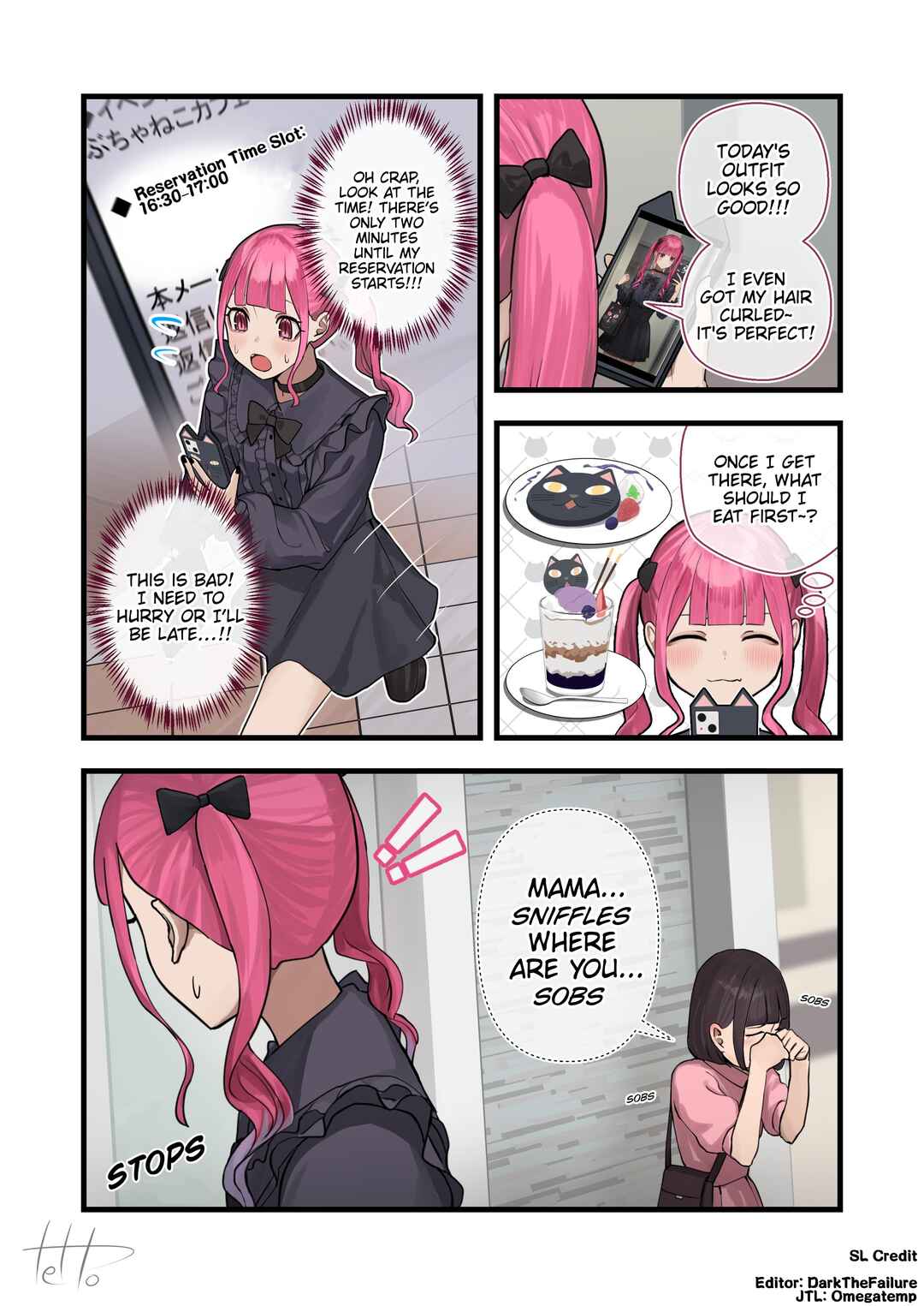 Mitame Jirai-kei Osananajimi no Ren'ai Story Chapter 17 page 1