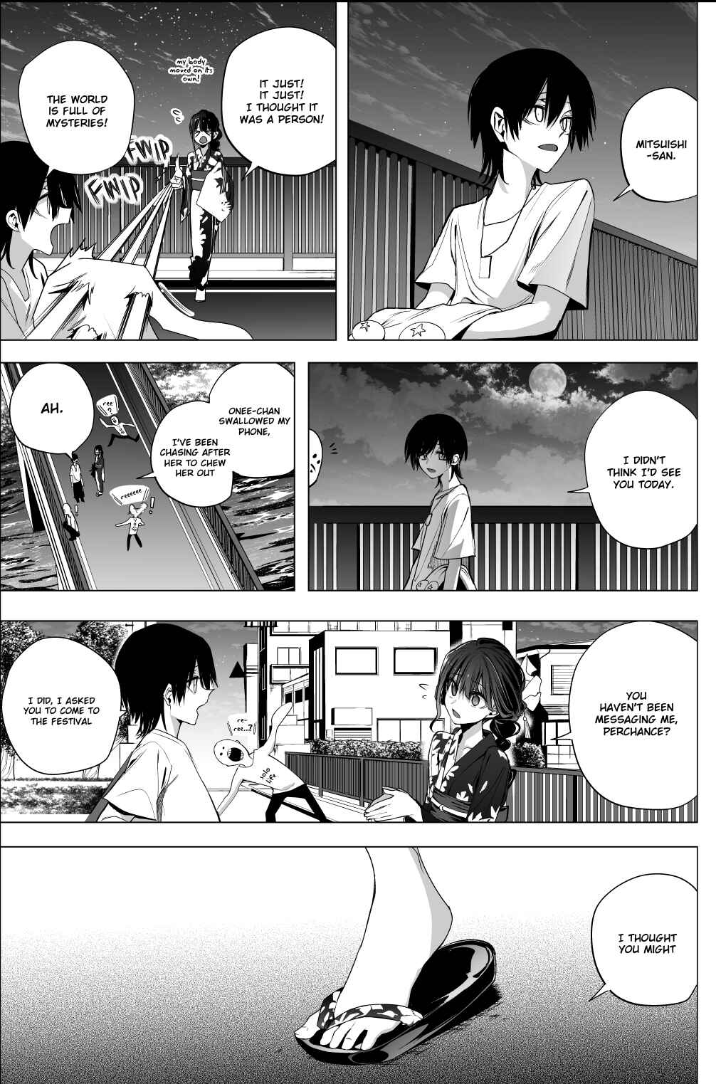 Mitsuishi-san is Being Weird This Year Chapter 35 page 10