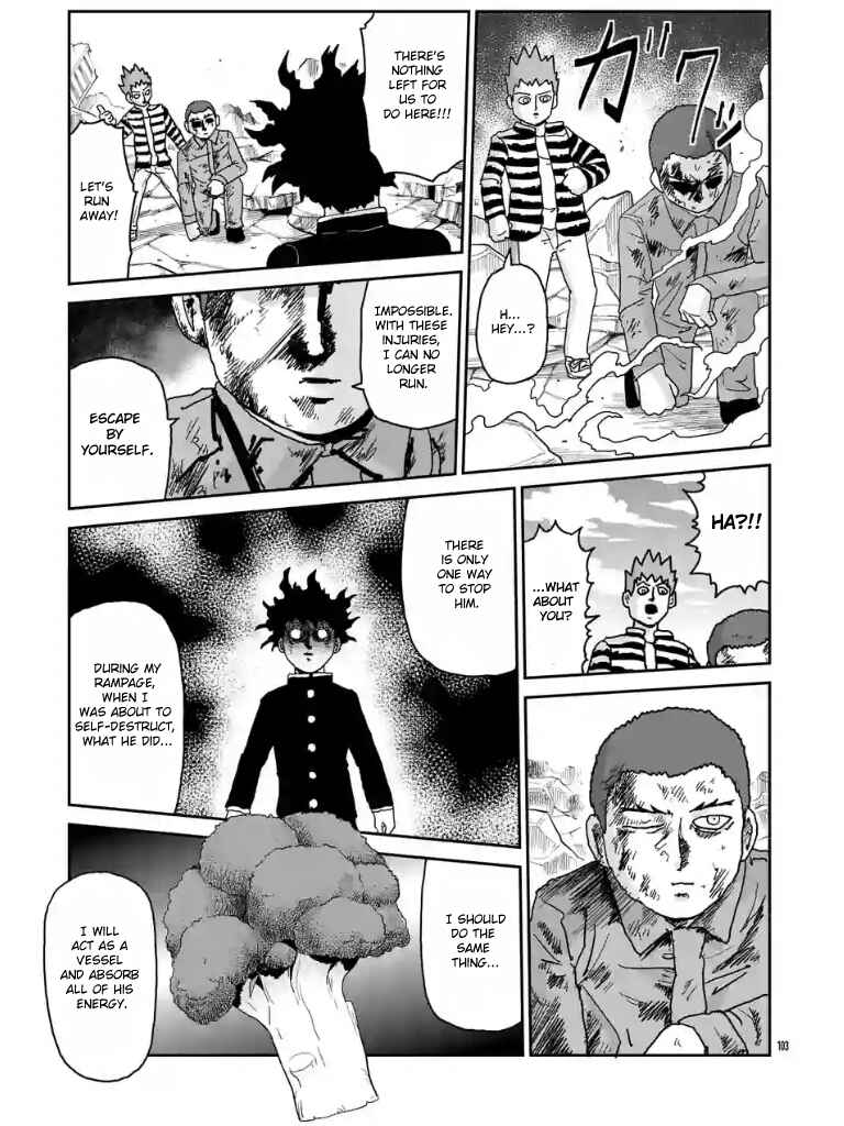 Mob Psycho 100 Chapter 100.1 page 108