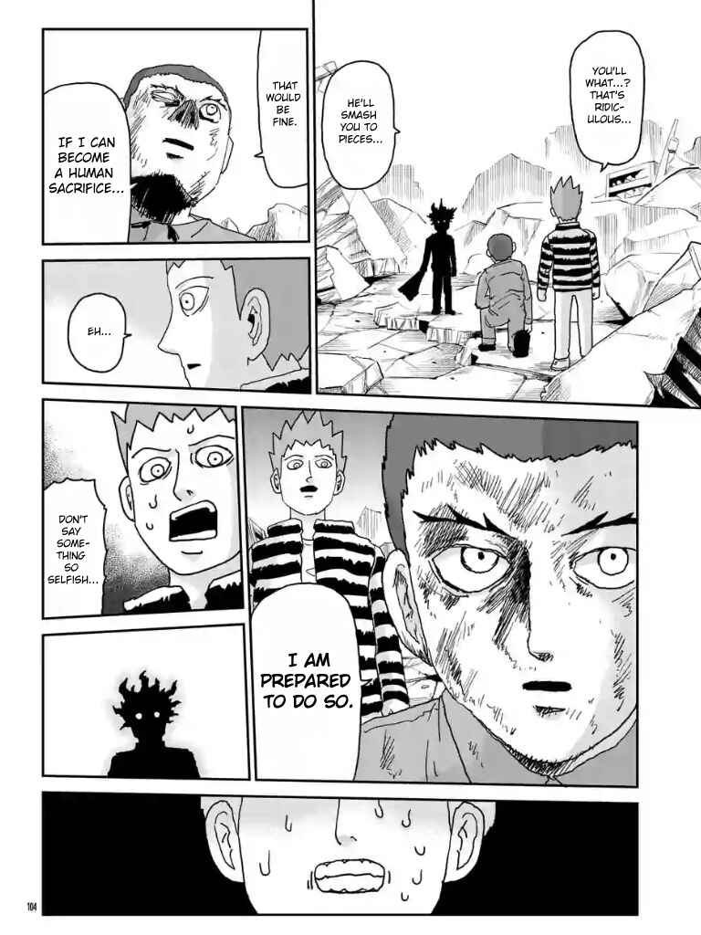 Mob Psycho 100 Chapter 100.1 page 109