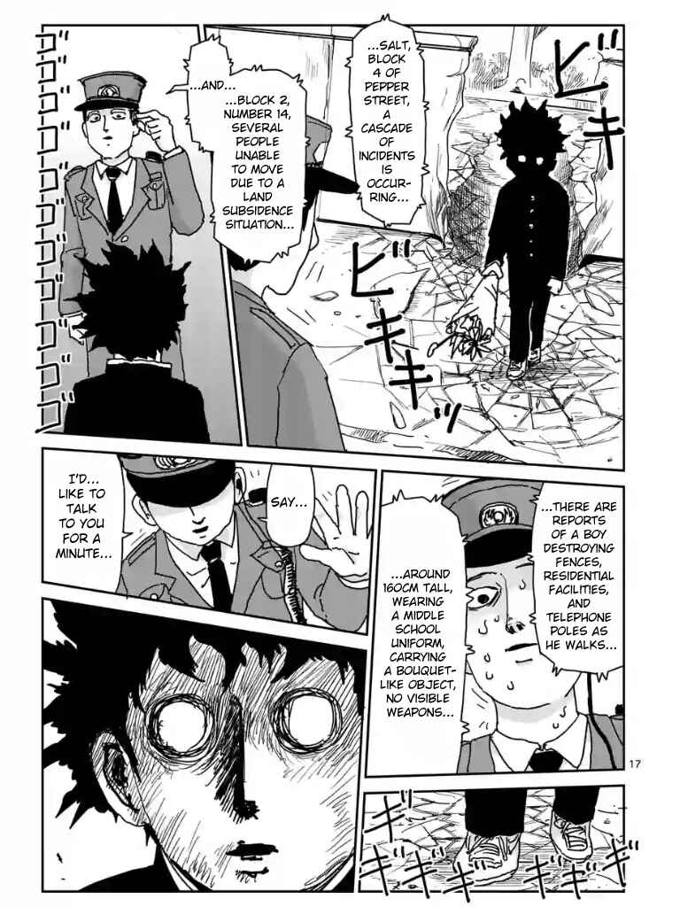 Mob Psycho 100 Chapter 100.1 page 17