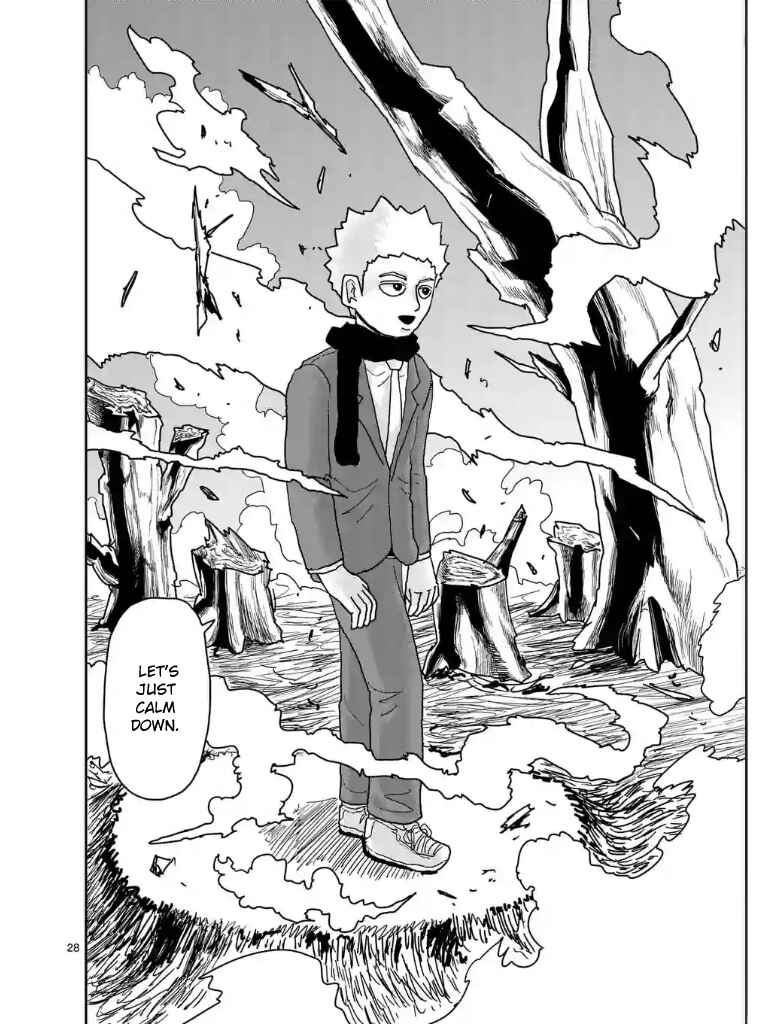 Mob Psycho 100 Chapter 100.1 page 28