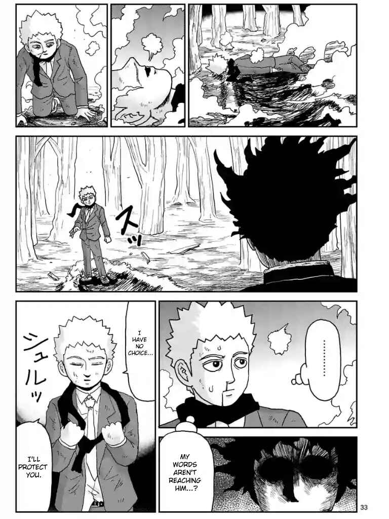 Mob Psycho 100 Chapter 100.1 page 33