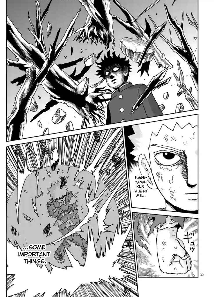 Mob Psycho 100 Chapter 100.1 page 40