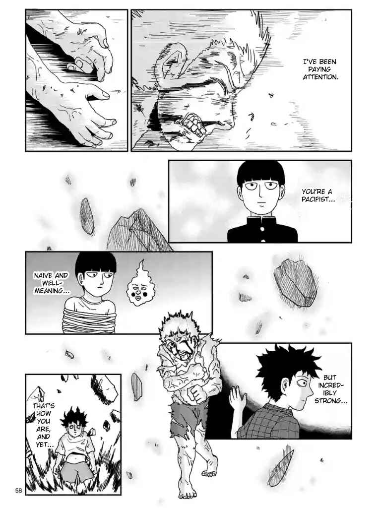Mob Psycho 100 Chapter 100.1 page 60
