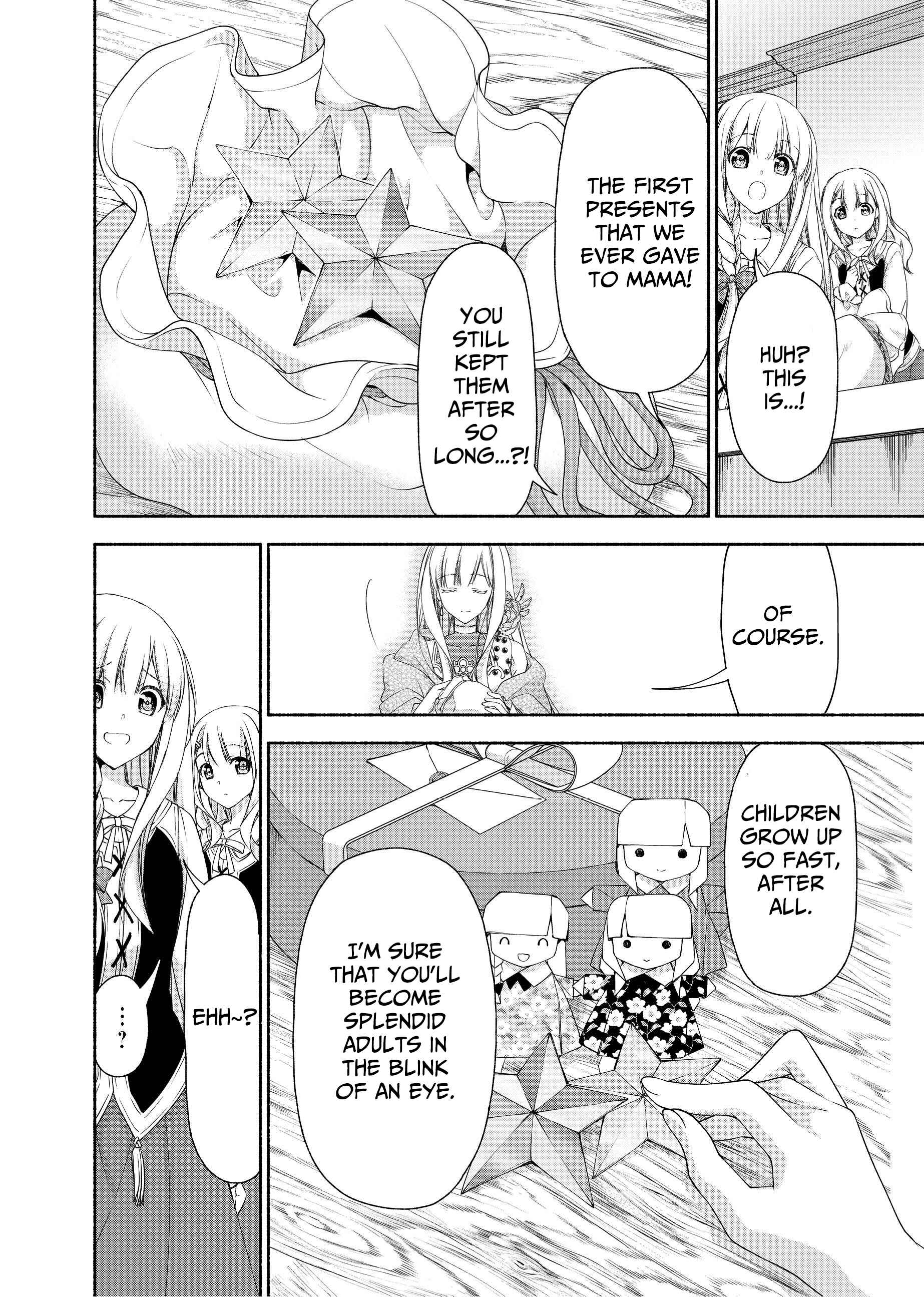 Moto Kizoku Reijou de Mikon no Haha Desuga, Musumetachi ga Kawaii Sugite Boukenshagyo mo Ku ni Narimasen Chapter 3 page 34