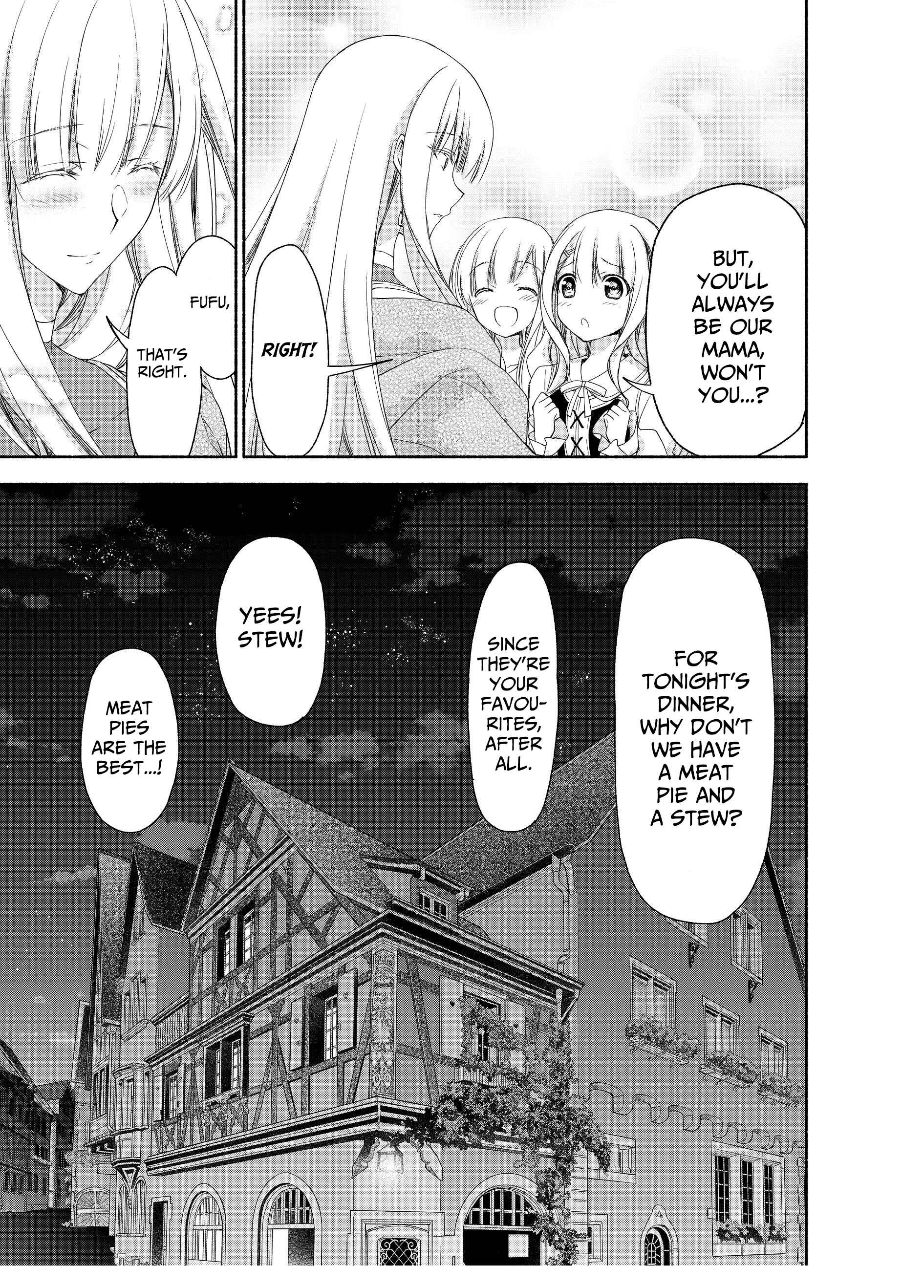 Moto Kizoku Reijou de Mikon no Haha Desuga, Musumetachi ga Kawaii Sugite Boukenshagyo mo Ku ni Narimasen Chapter 3 page 35