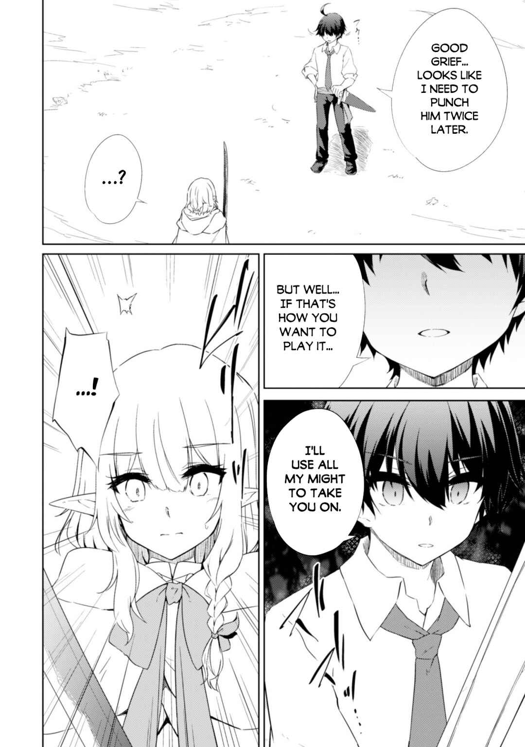 Moto Saikyou no Kenshi wa, Isekai Mahou ni Akogareru Chapter 43 page 3