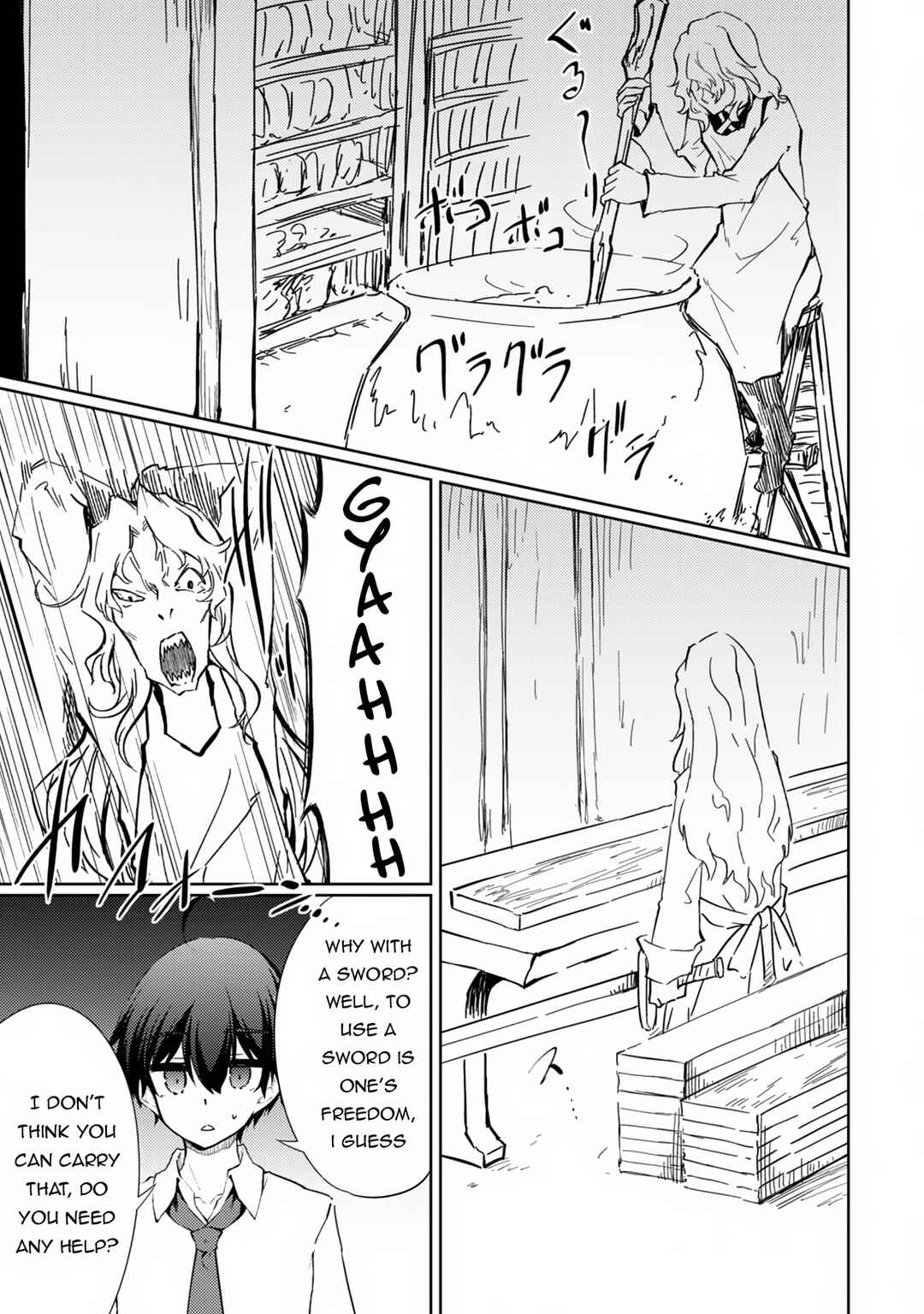 Moto Saikyou no Kenshi wa, Isekai Mahou ni Akogareru Chapter 45 page 21