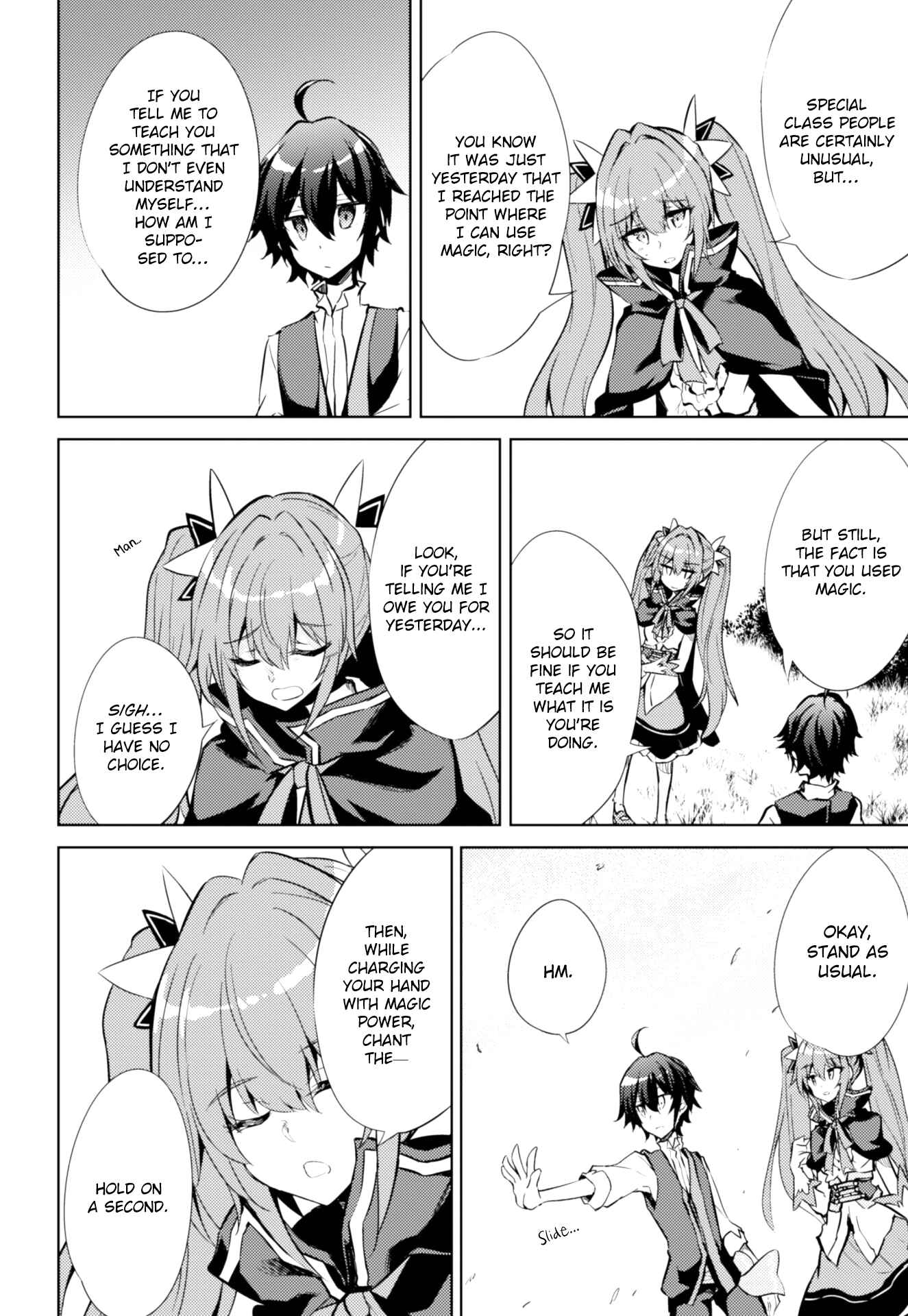 Moto Saikyou no Kenshi wa, Isekai Mahou ni Akogareru Chapter 5 page 14