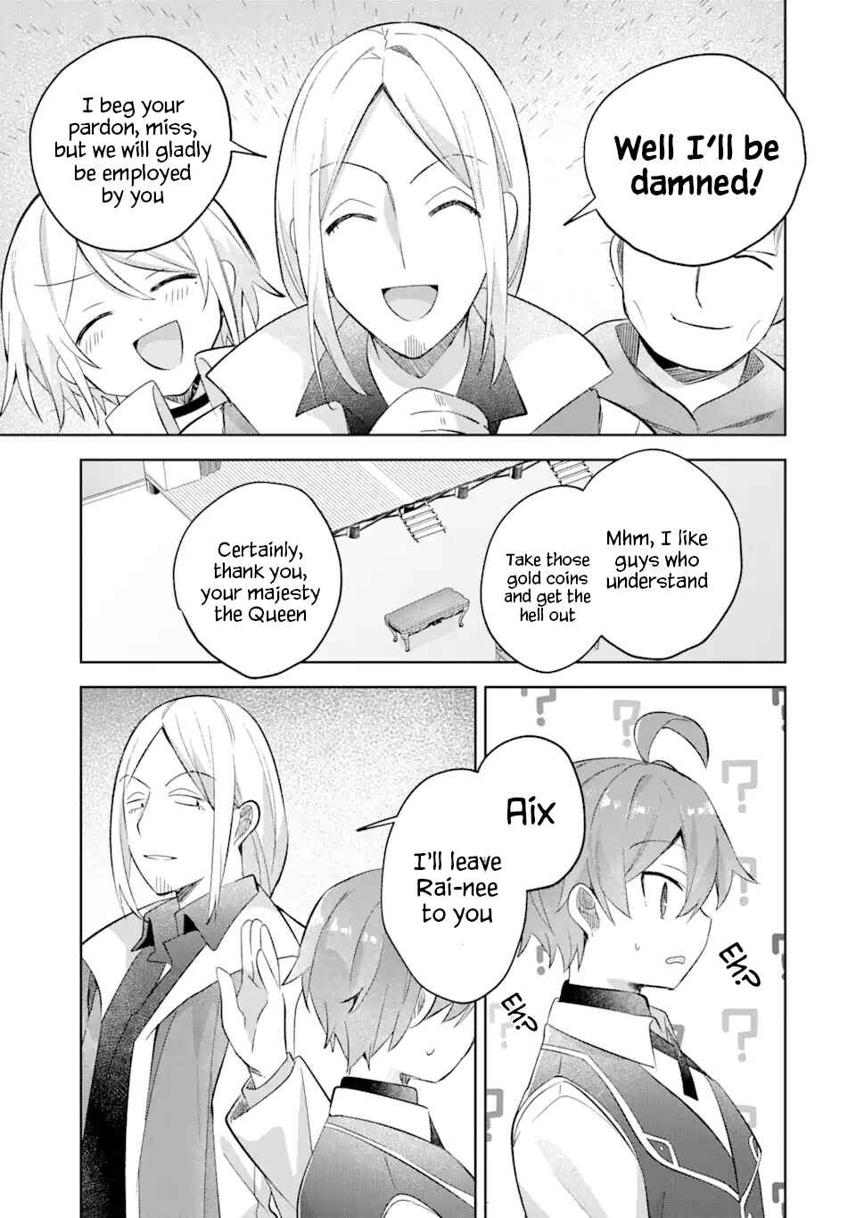 "Mou…. Hatarakitakunaindesu" Boukensha Nanka Yamete yaru. Imasara, Taiguu wo Kaerukara to Onegai sarete mo Okotowaridesu. Boku wa Zettai Hatarakimasen. Chapter 15.2 page 11