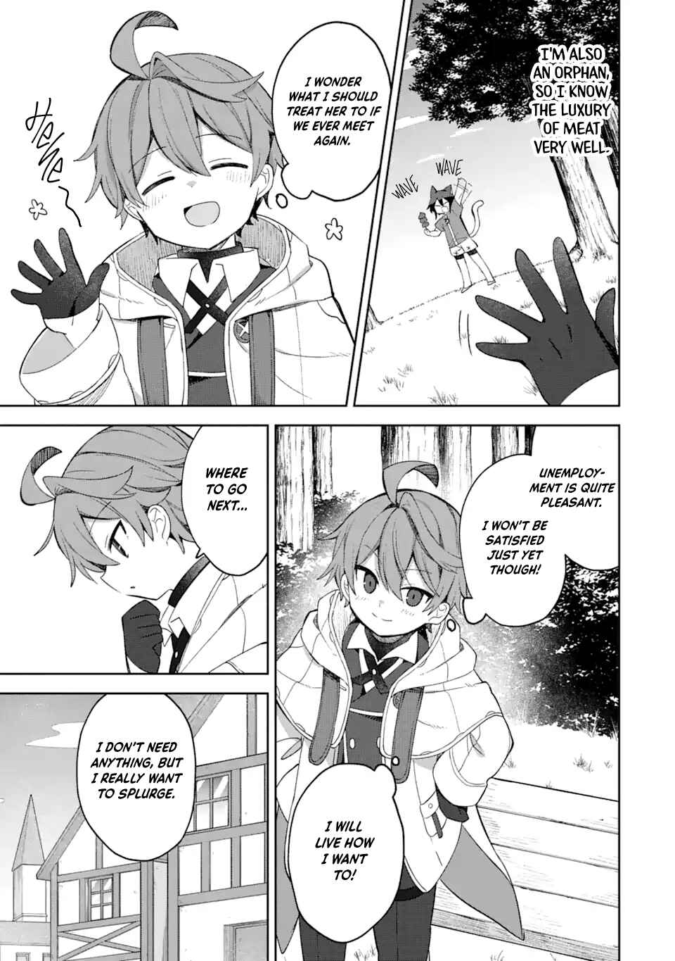 "Mou…. Hatarakitakunaindesu" Boukensha Nanka Yamete yaru. Imasara, Taiguu wo Kaerukara to Onegai sarete mo Okotowaridesu. Boku wa Zettai Hatarakimasen. Chapter 2.1 page 11