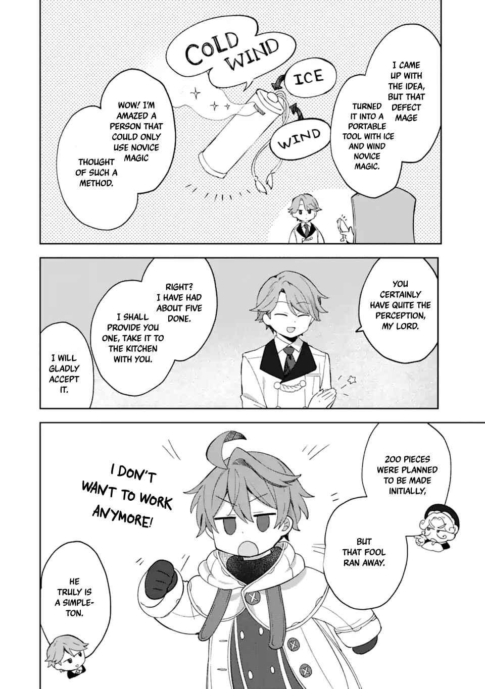 "Mou…. Hatarakitakunaindesu" Boukensha Nanka Yamete yaru. Imasara, Taiguu wo Kaerukara to Onegai sarete mo Okotowaridesu. Boku wa Zettai Hatarakimasen. Chapter 2.1 page 6