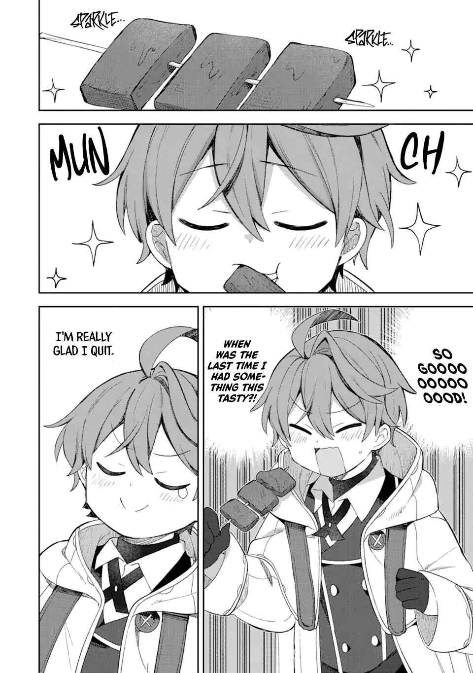 "Mou…. Hatarakitakunaindesu" Boukensha Nanka Yamete yaru. Imasara, Taiguu wo Kaerukara to Onegai sarete mo Okotowaridesu. Boku wa Zettai Hatarakimasen. Chapter 2.1 page 8